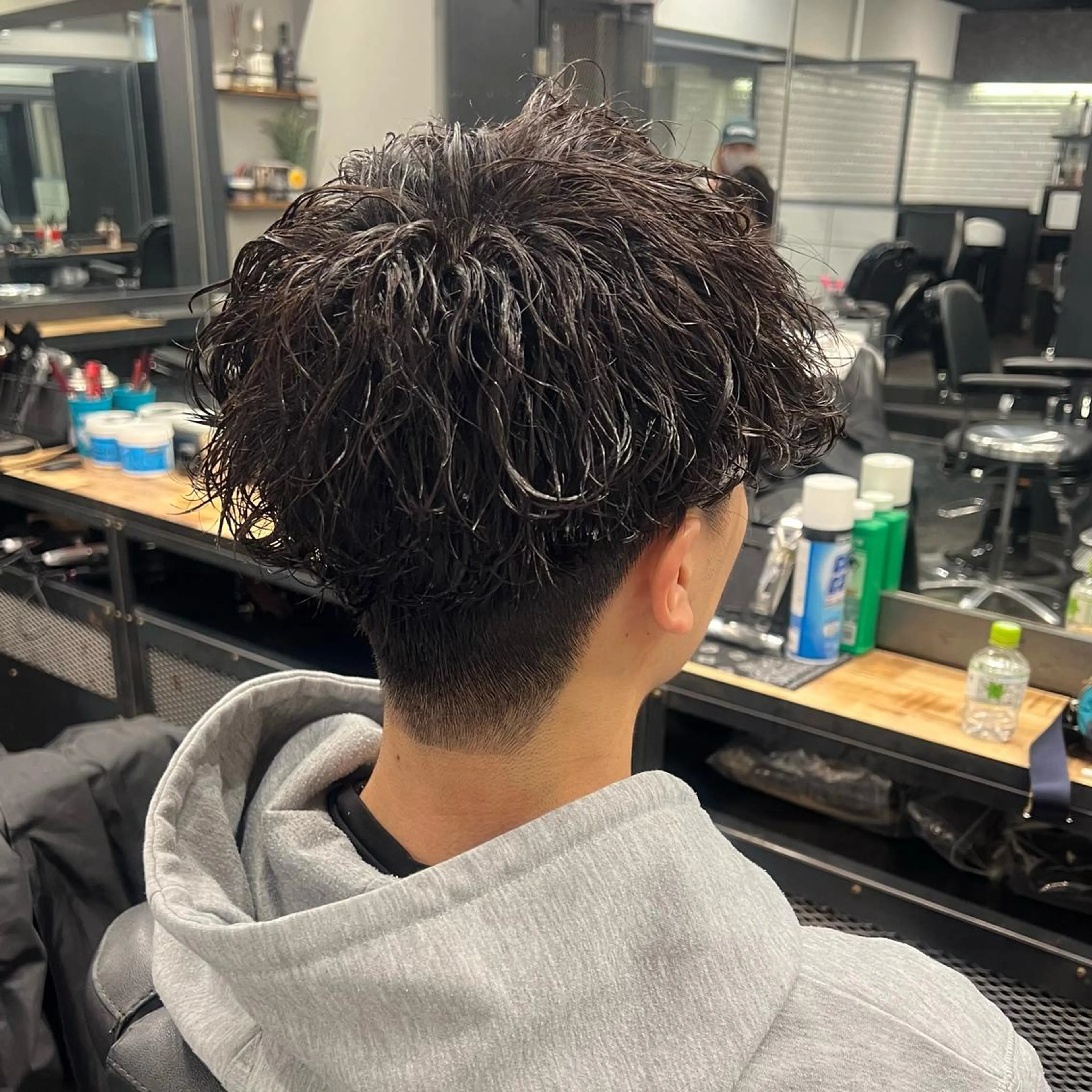 メンズ メンズ特化/パーマ/ メッシュ/竜成のヘアスタイル