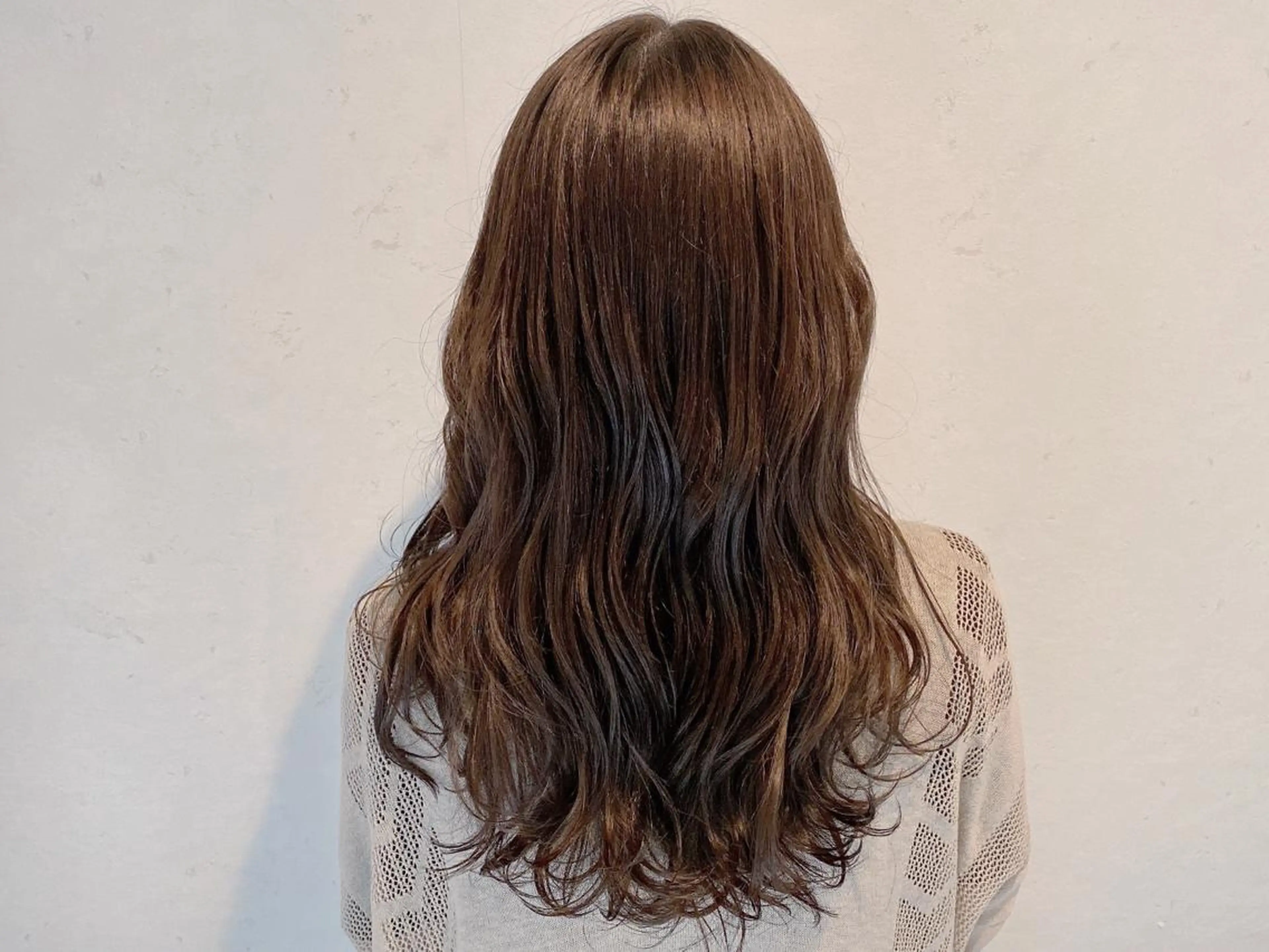 セミロング カラー 伊藤 さやかのヘアスタイル