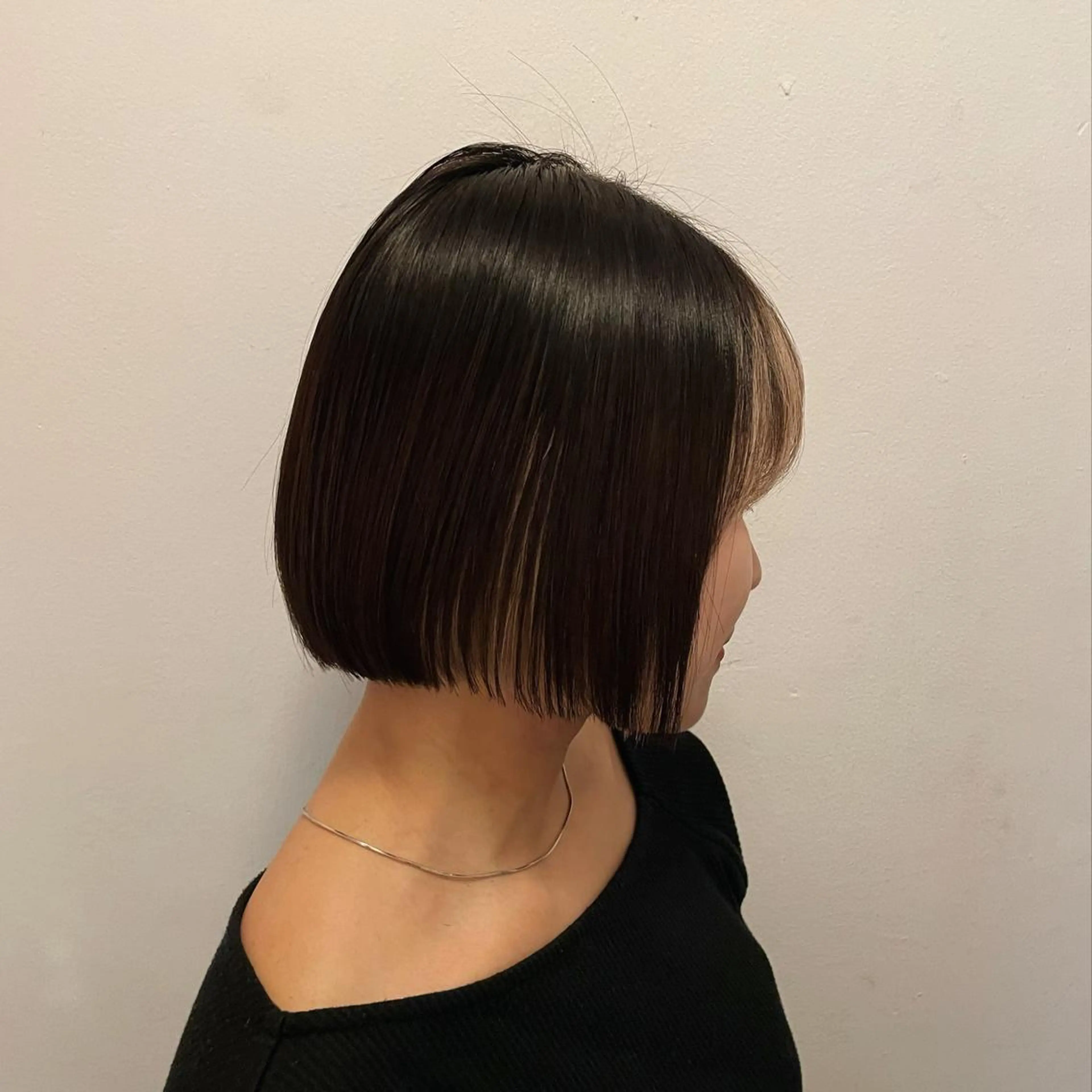 ショート ボブ 小野 明日香のヘアスタイル