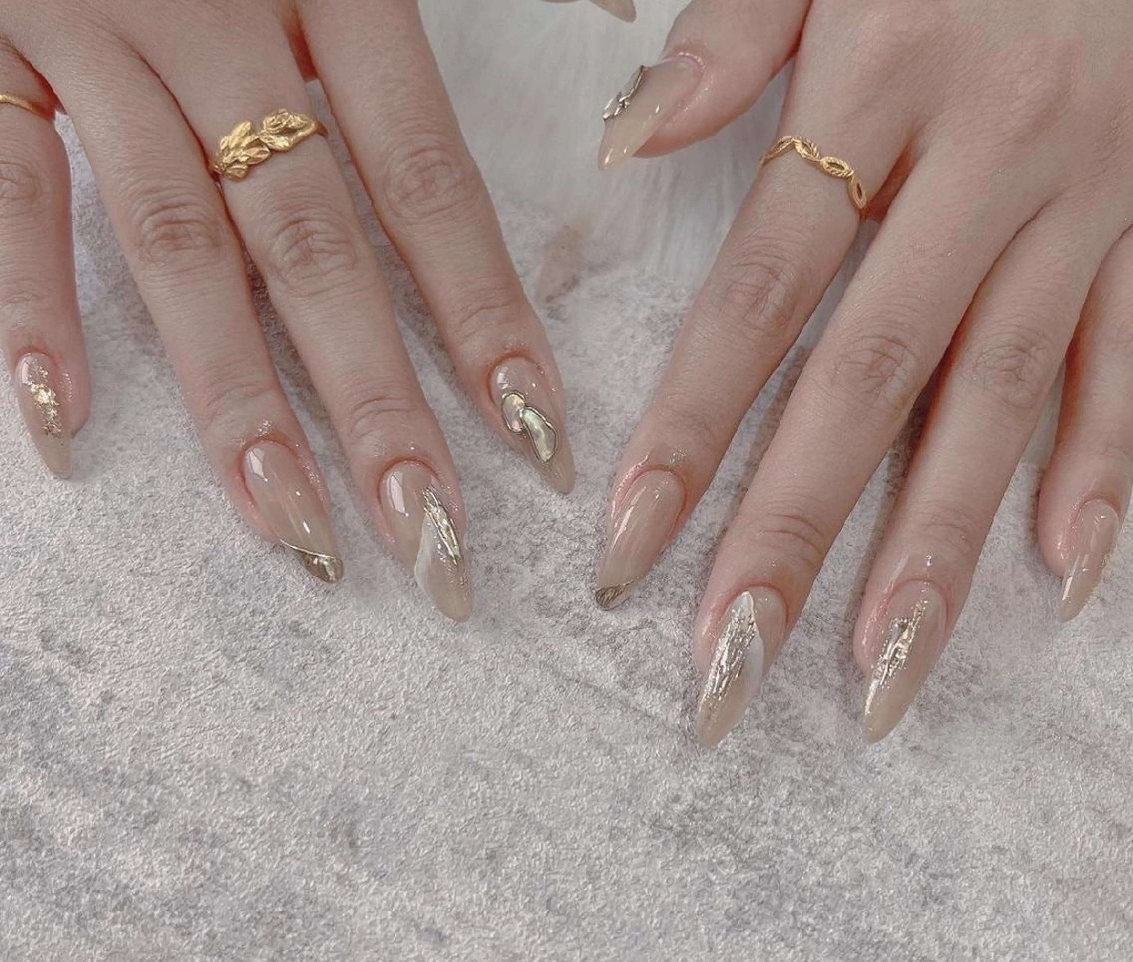 ネイル 森 ネイルサロンのネイルデザイン