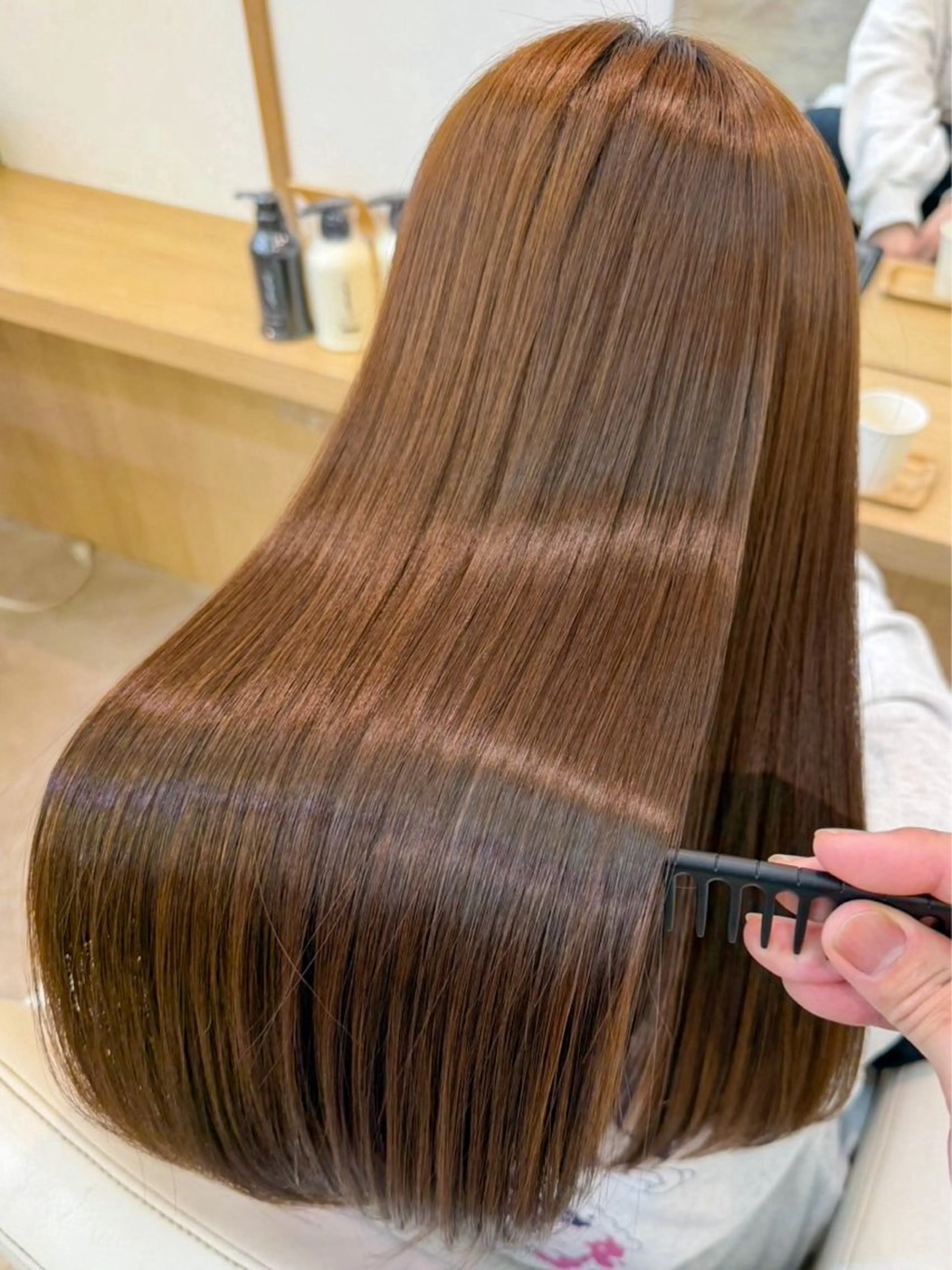 ロング 奥野 蓮のヘアスタイル