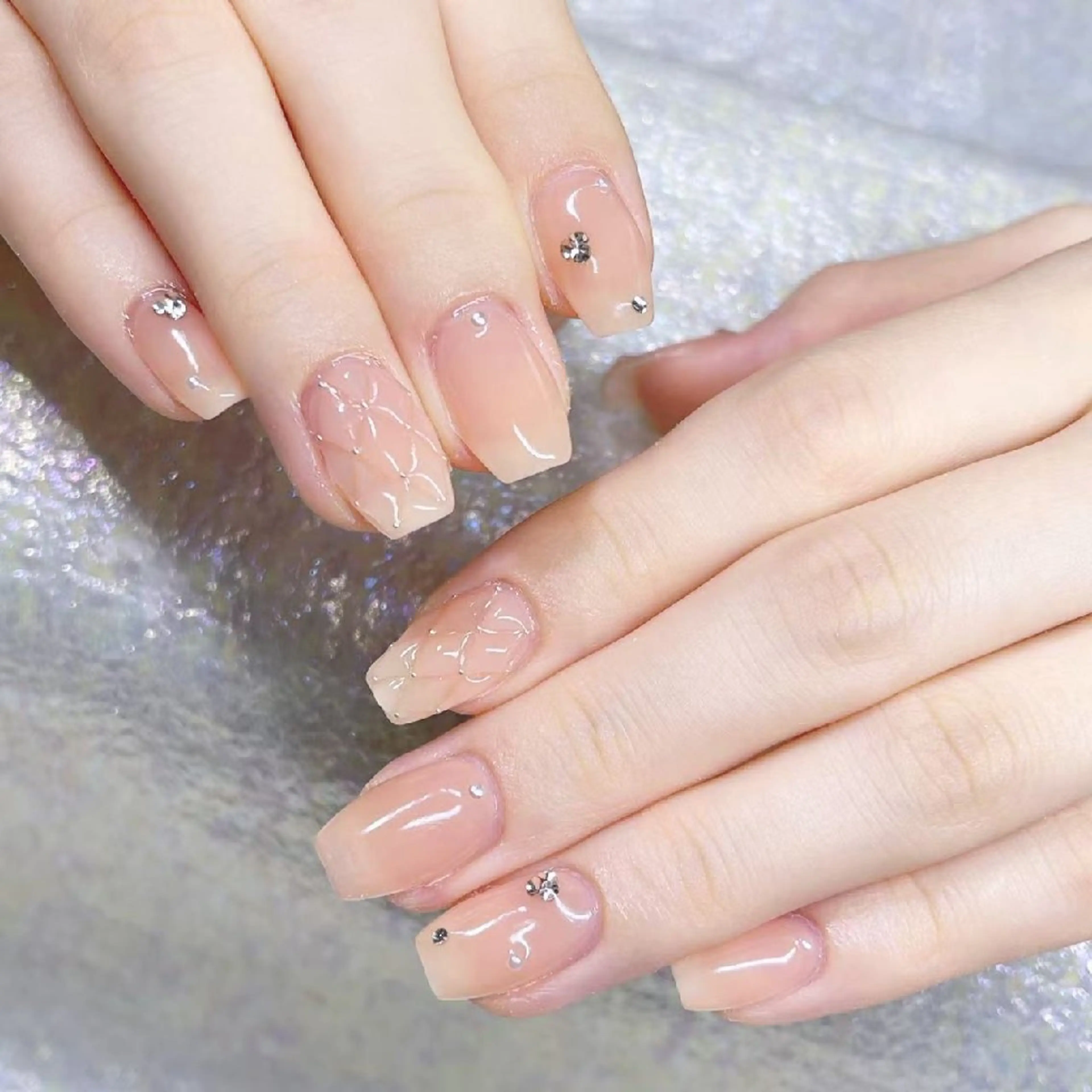 ネイル ハンドネイル Queen's ゆなのネイルデザイン