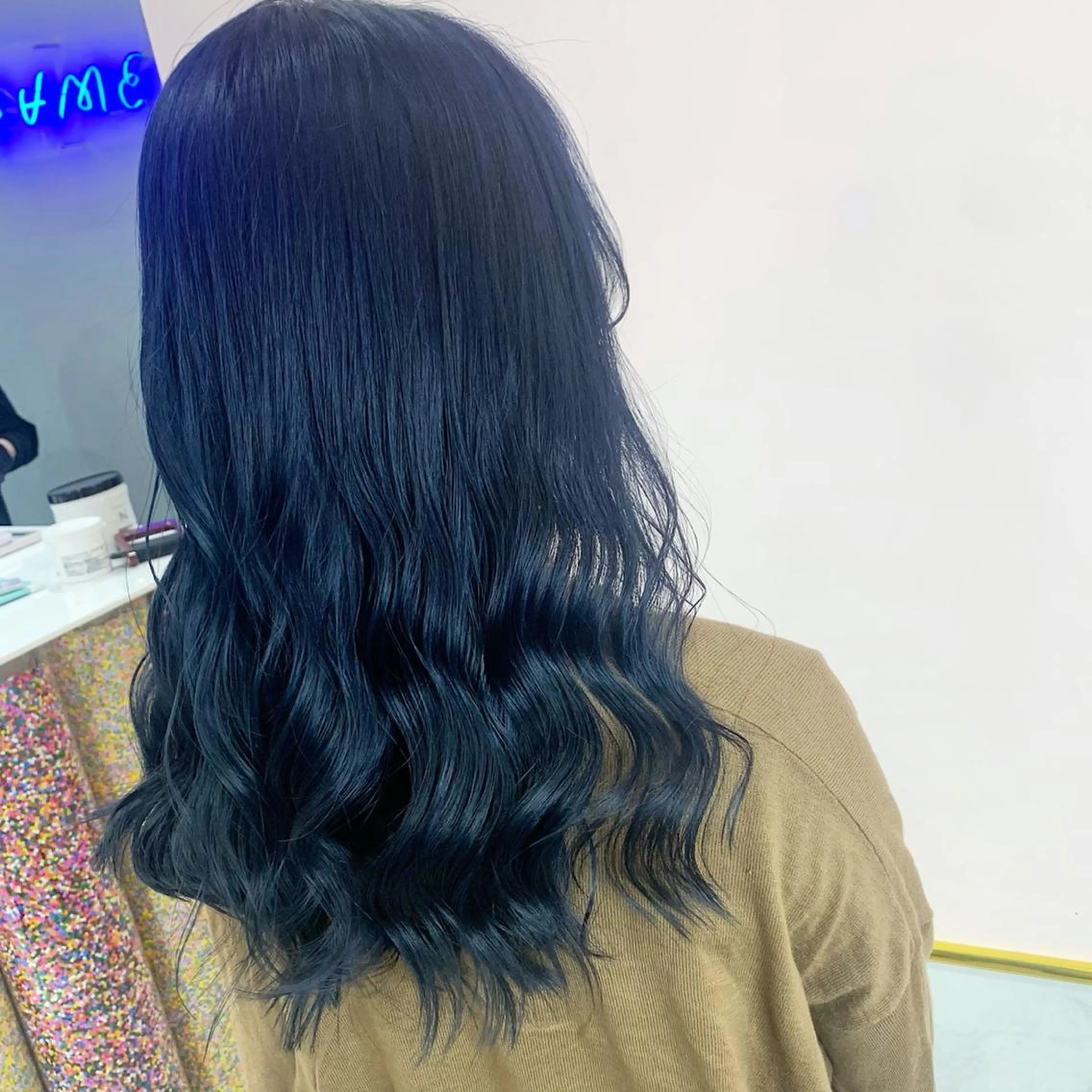 ミディアム カラー ヘアカラー トリートメント ヘアセット 🫧tatsuki 🫧“lot 横浜“のヘアスタイル