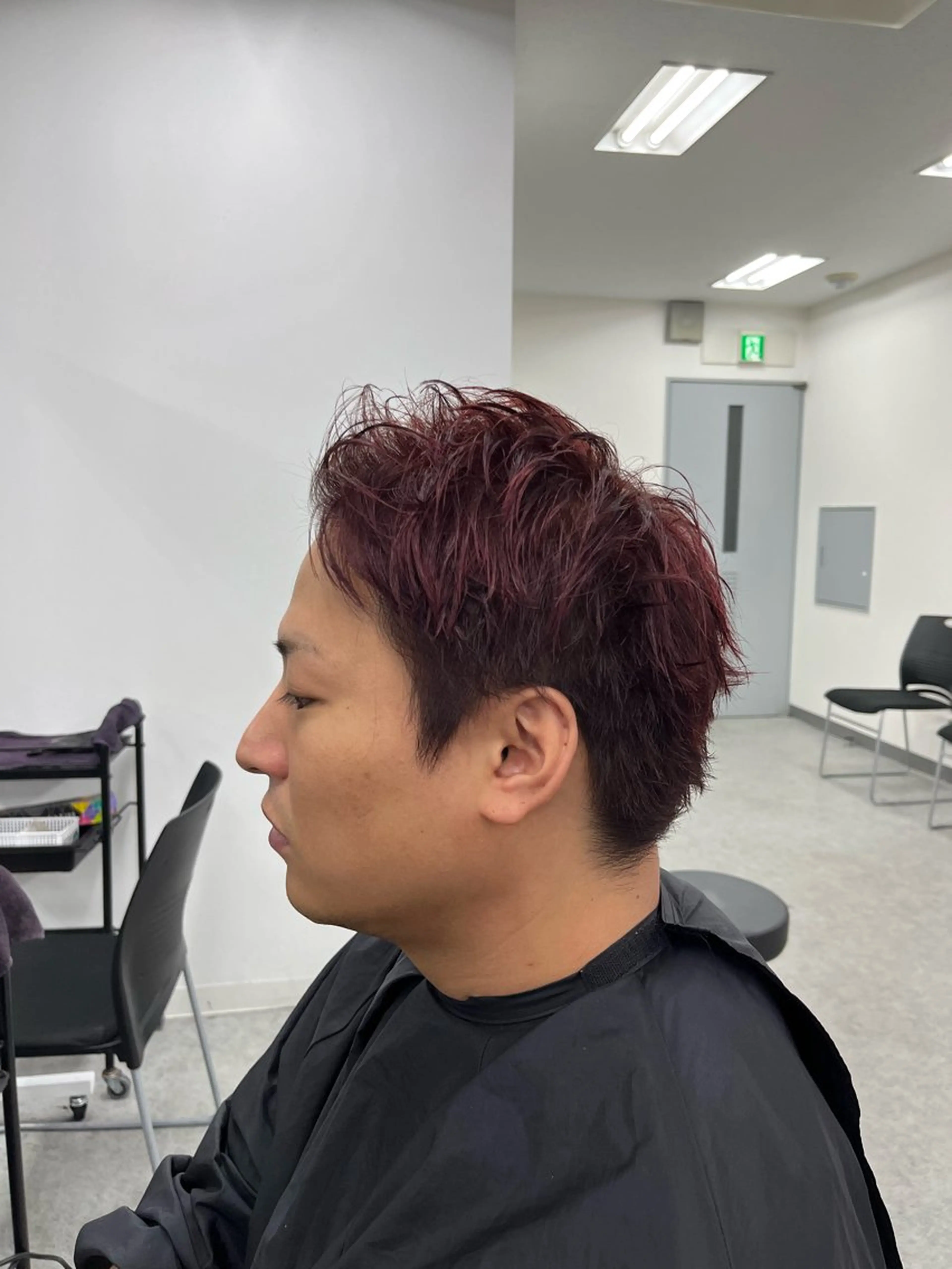 ショート パーマ指名率No1 メンズ特化ケイトのヘアスタイル