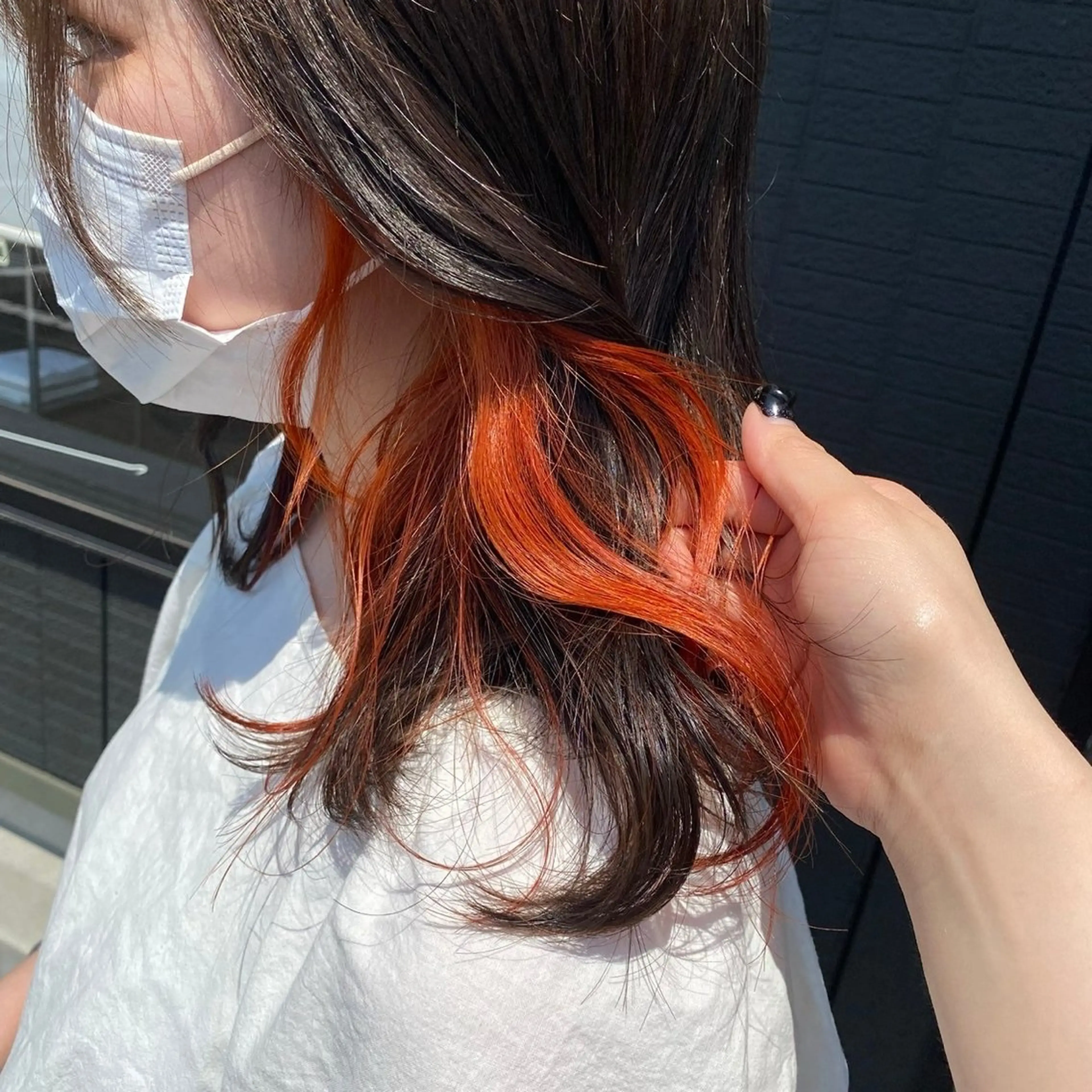 セミロング カラー トップスタイリスト 🖤sachikaのヘアスタイル