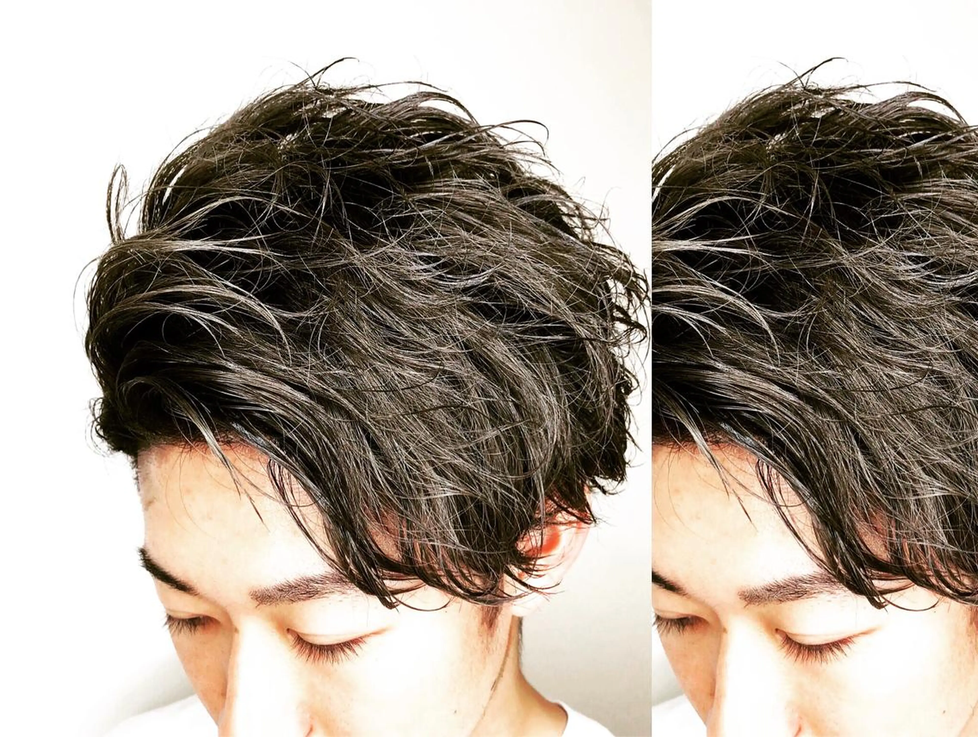 ショート カラー メンズ グラデーションカラー メンズヘア特化 崎田 成人のヘアスタイル