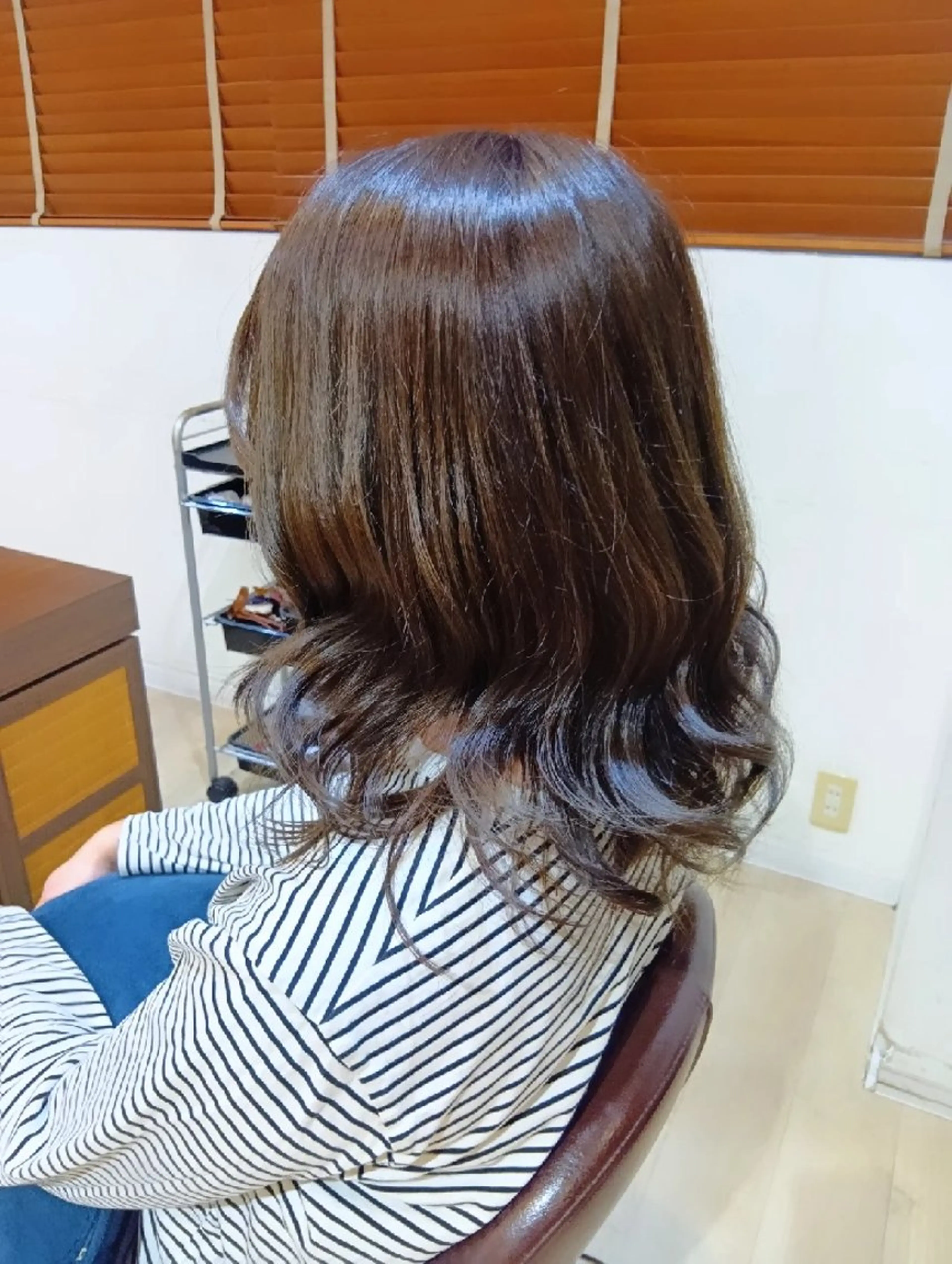 カラー ロング ベージュカラー オリーブベージュ カット ヘアカラー トリートメント 小林暢🌟Orque 髪質改善サロン🌙のヘアスタイル