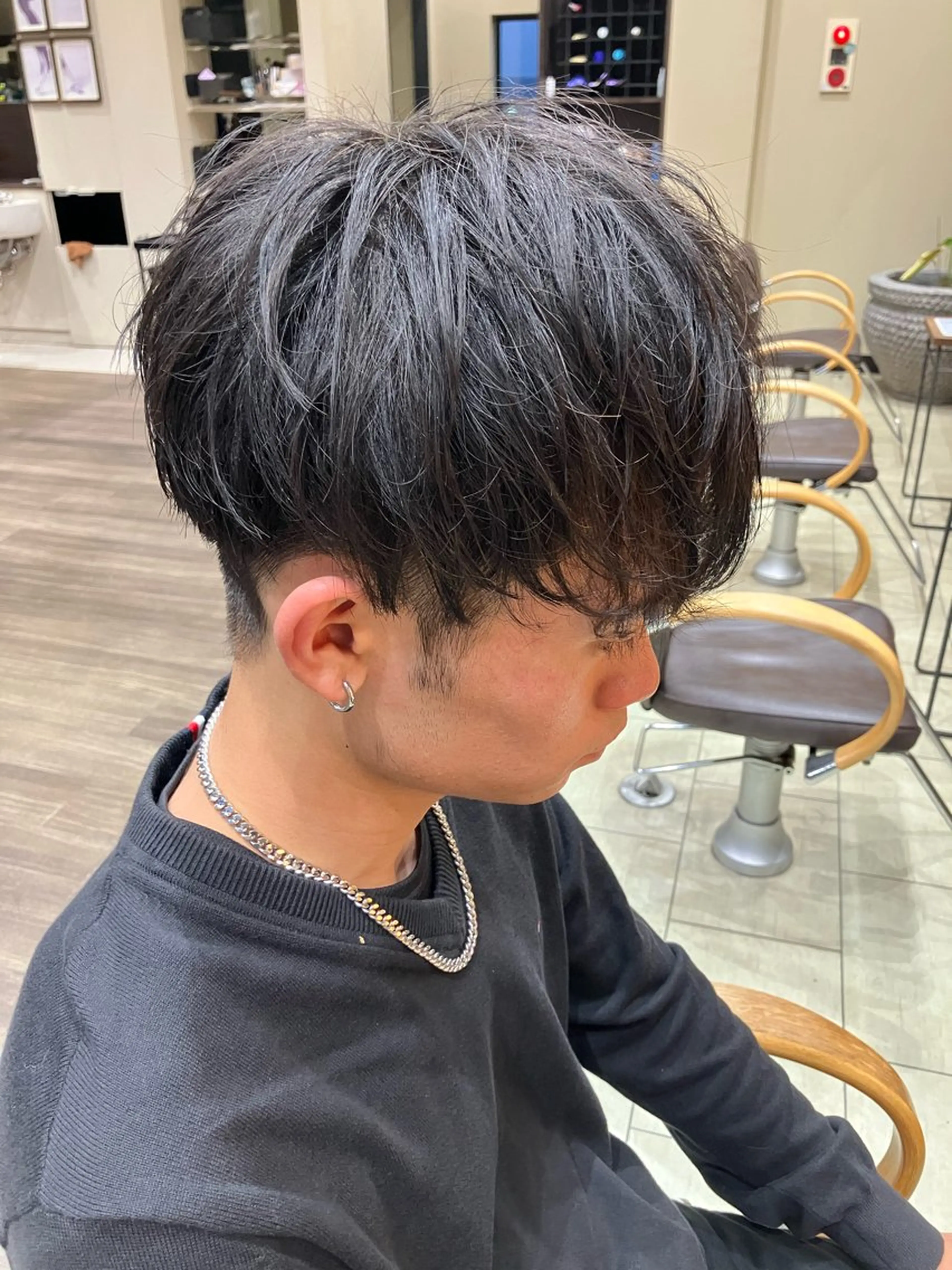 メンズ マッシュ 吉田 健吏のヘアスタイル