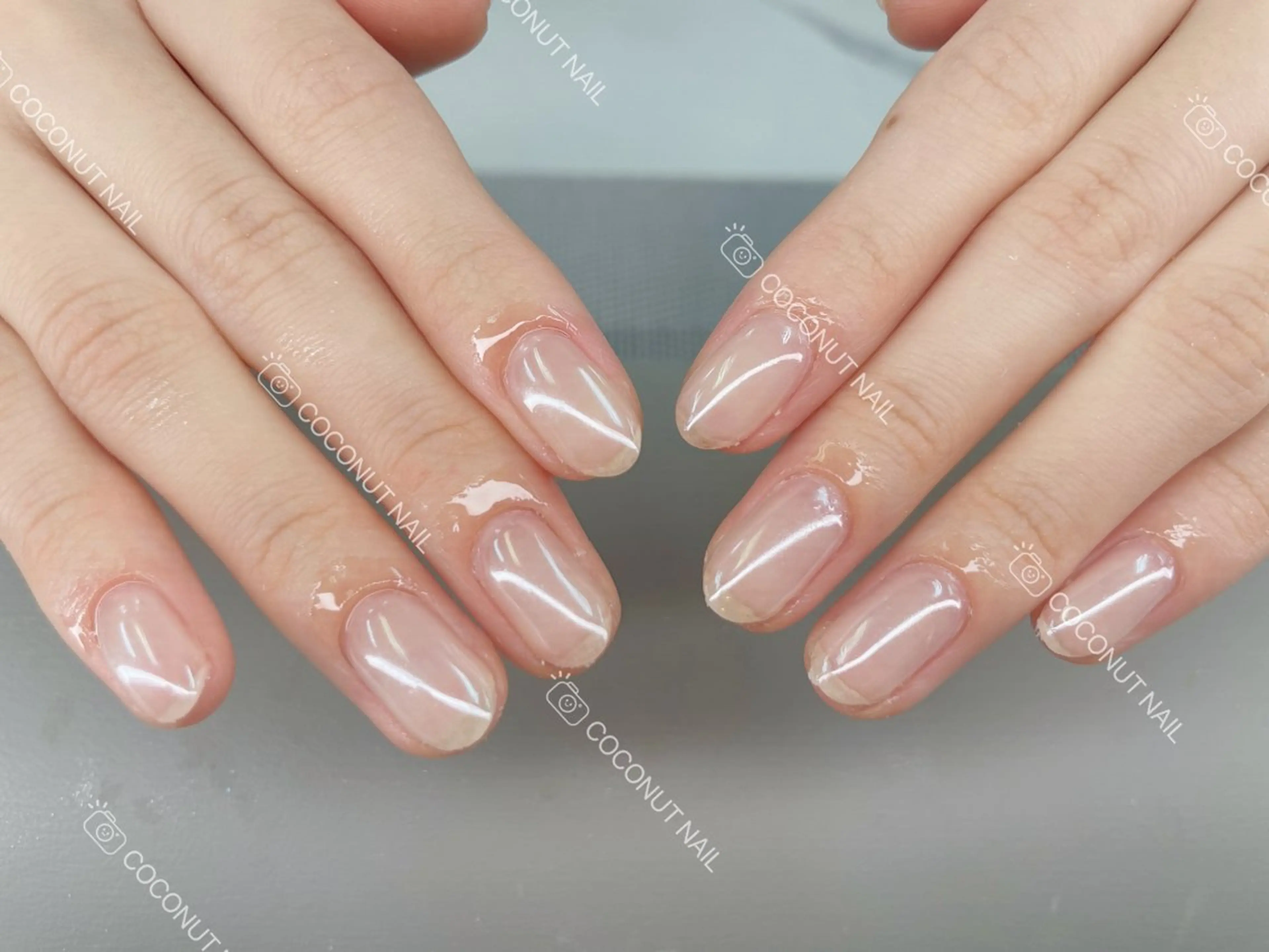 ネイル ハンドネイル 神田 ココナッツのネイルデザイン