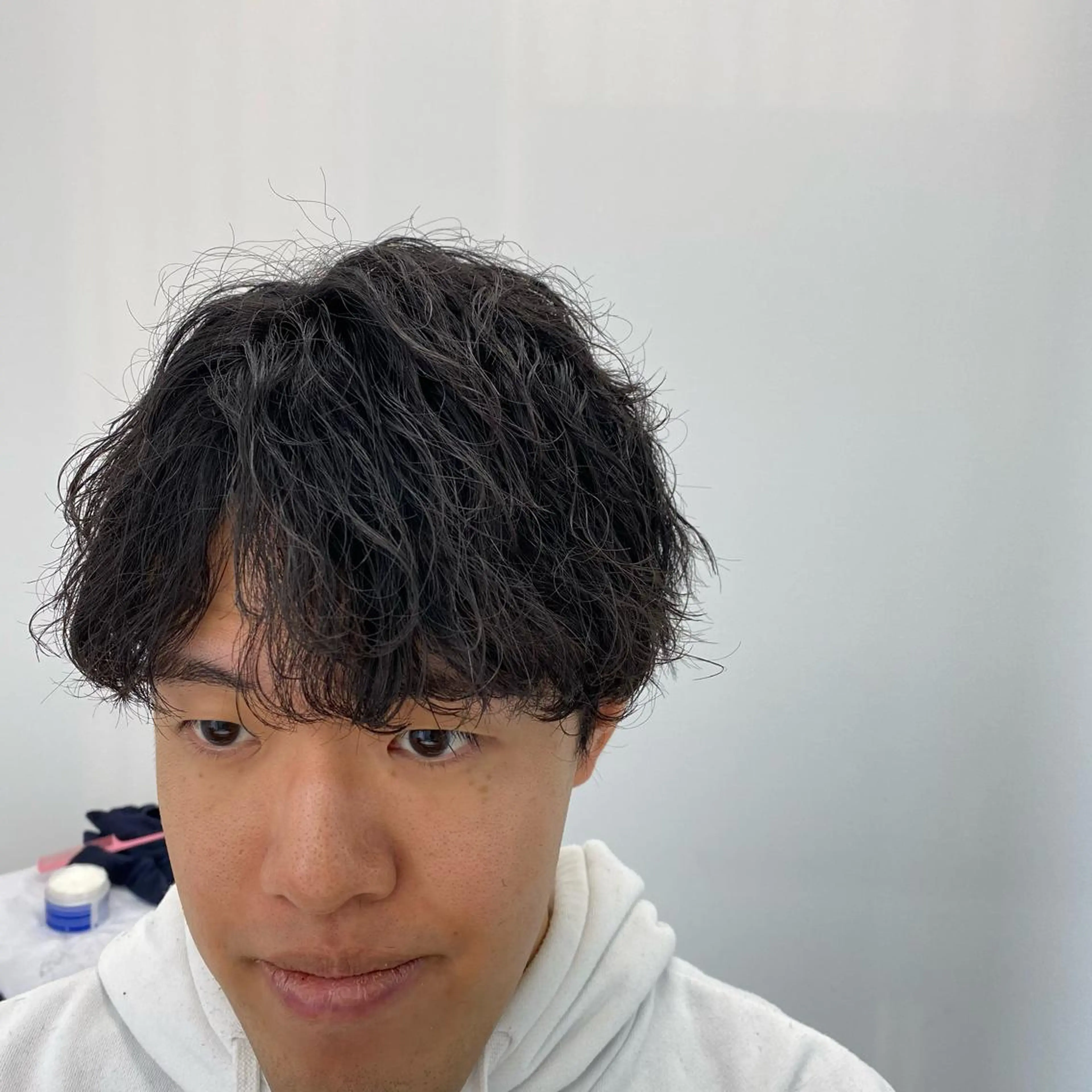 パーマ メンズ カット パーマ シェアサロンReco-リコ- 今泉パークサイド店所属・メンズパーマ専門★★ ナカゾノのヘアスタイル