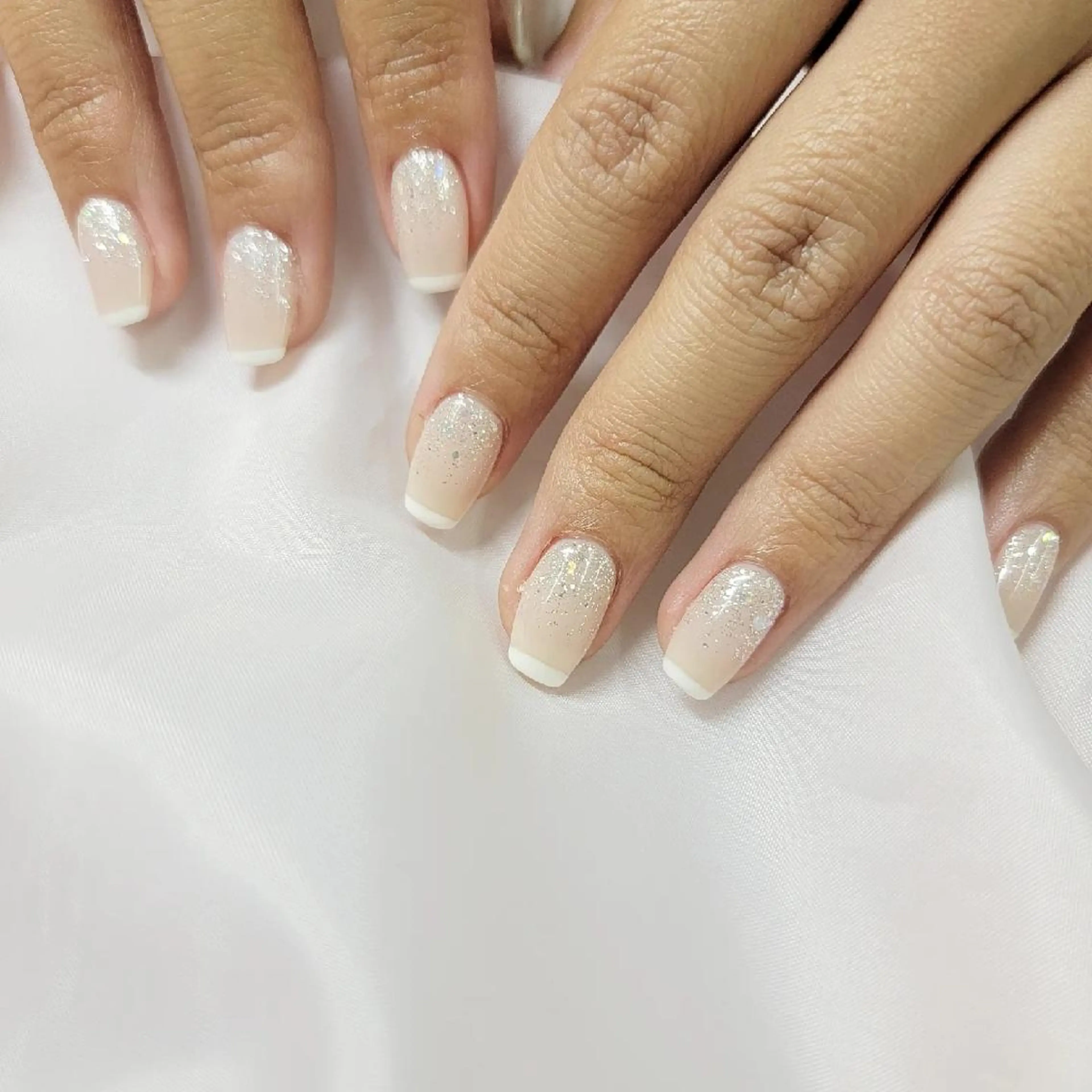 ネイル フレンチネイル みよし市 nail salon*pomnal.co所属・Shimada Harukaのネイルデザイン