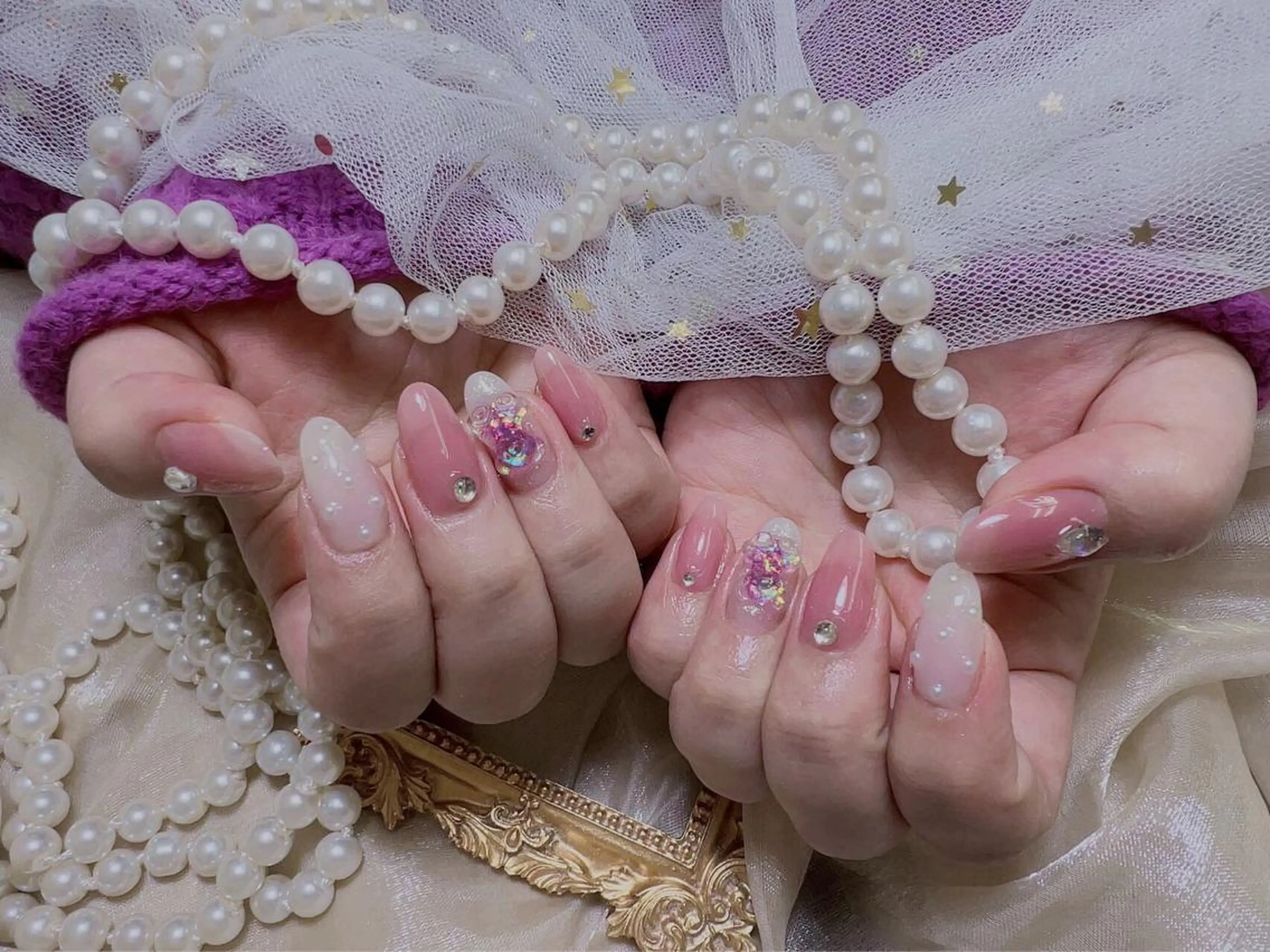 ネイル ハンドネイル VIVIAN リサのネイルデザイン