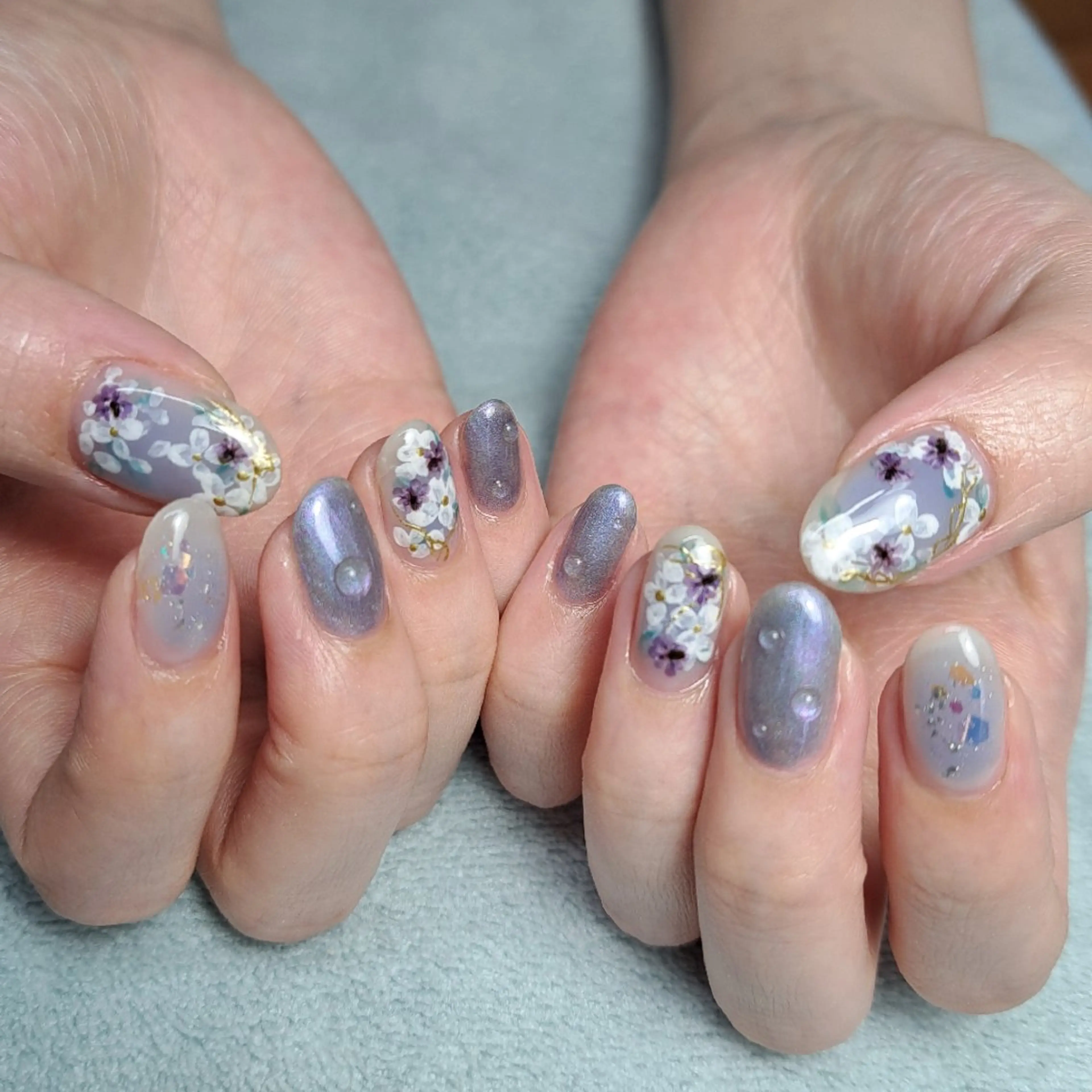 ネイル 持ち込み ハンドネイル HAYASHI  Nのネイルデザイン