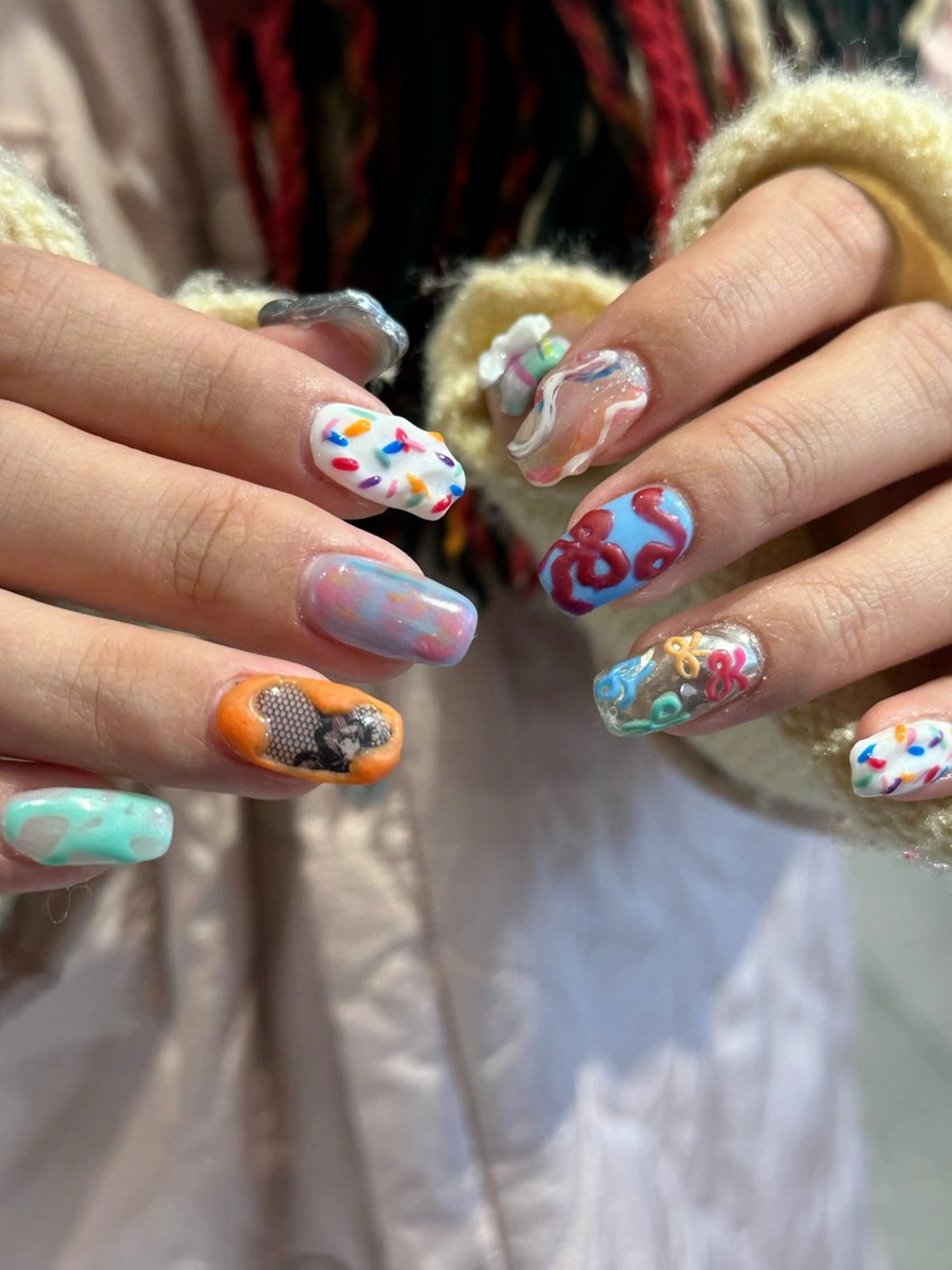 ネイル ハイトーン特化 pepe🎀のヘアスタイル