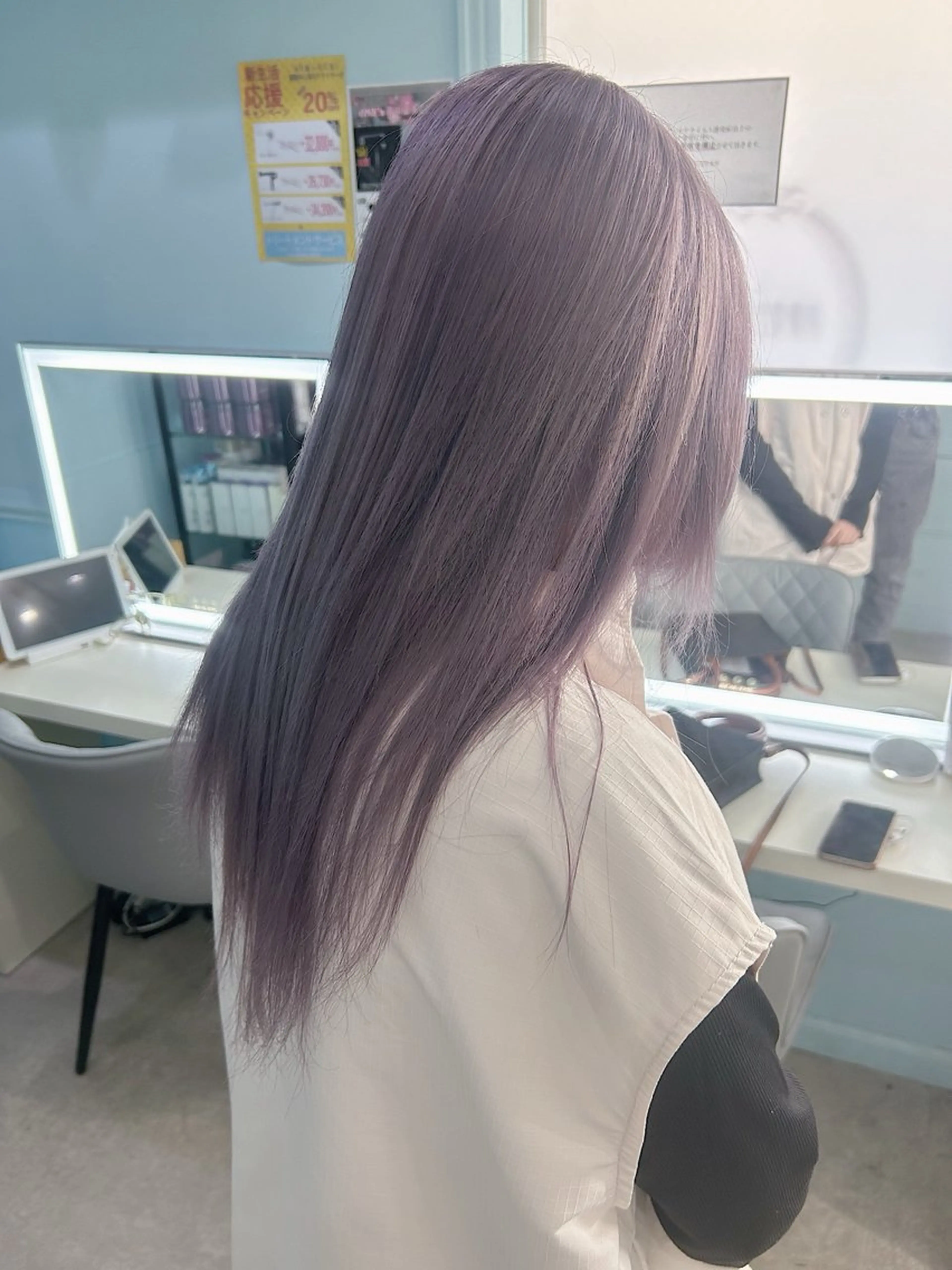 ロング カラー ヘアアレンジ ヘアカラー トリートメント ヘアセット 💕ブリーチ/ヘアメ 🎀YUUKAのヘアスタイル