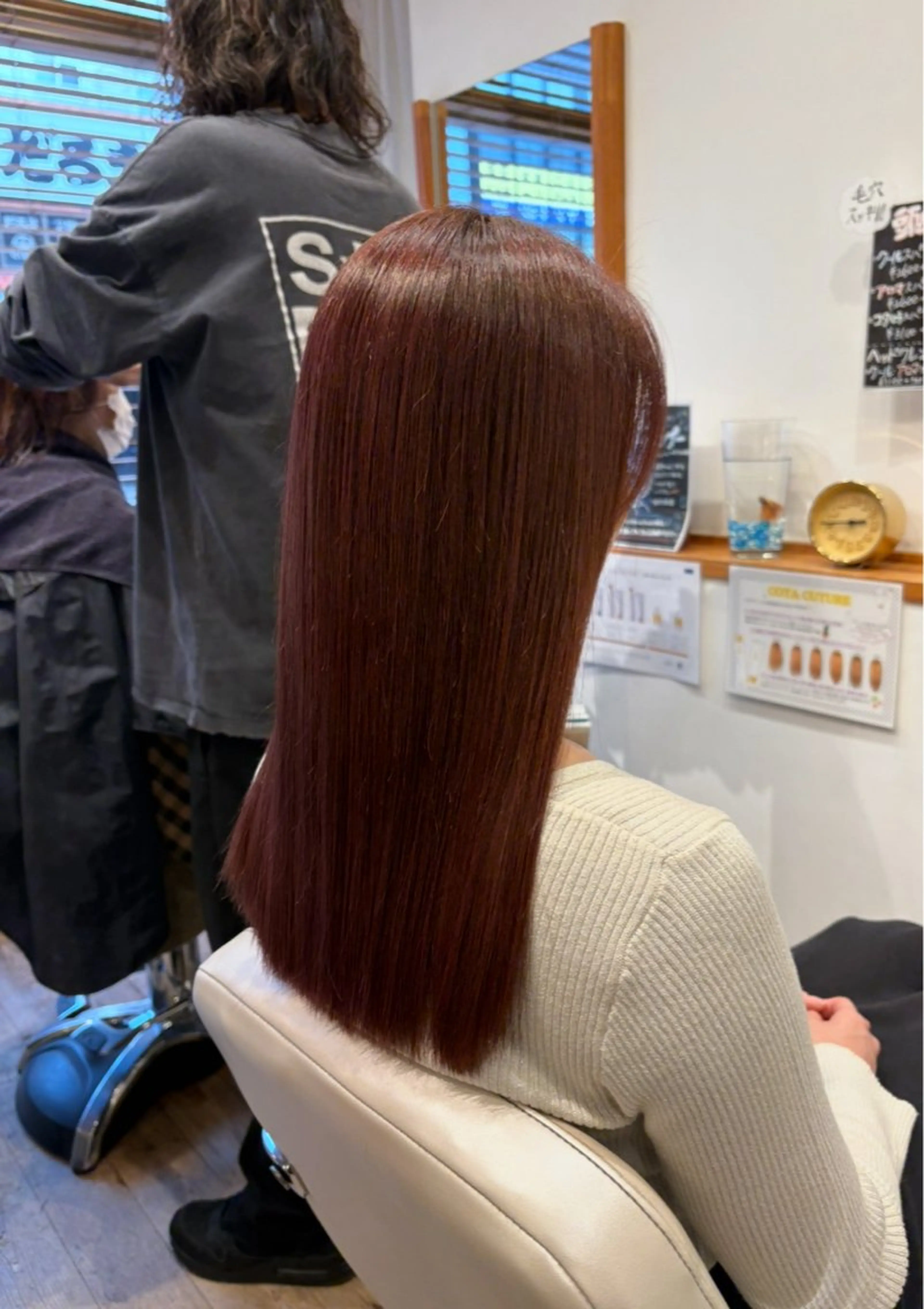 整えるだけカット✂️（毛先3cm以内）＋ワンカラーの写真