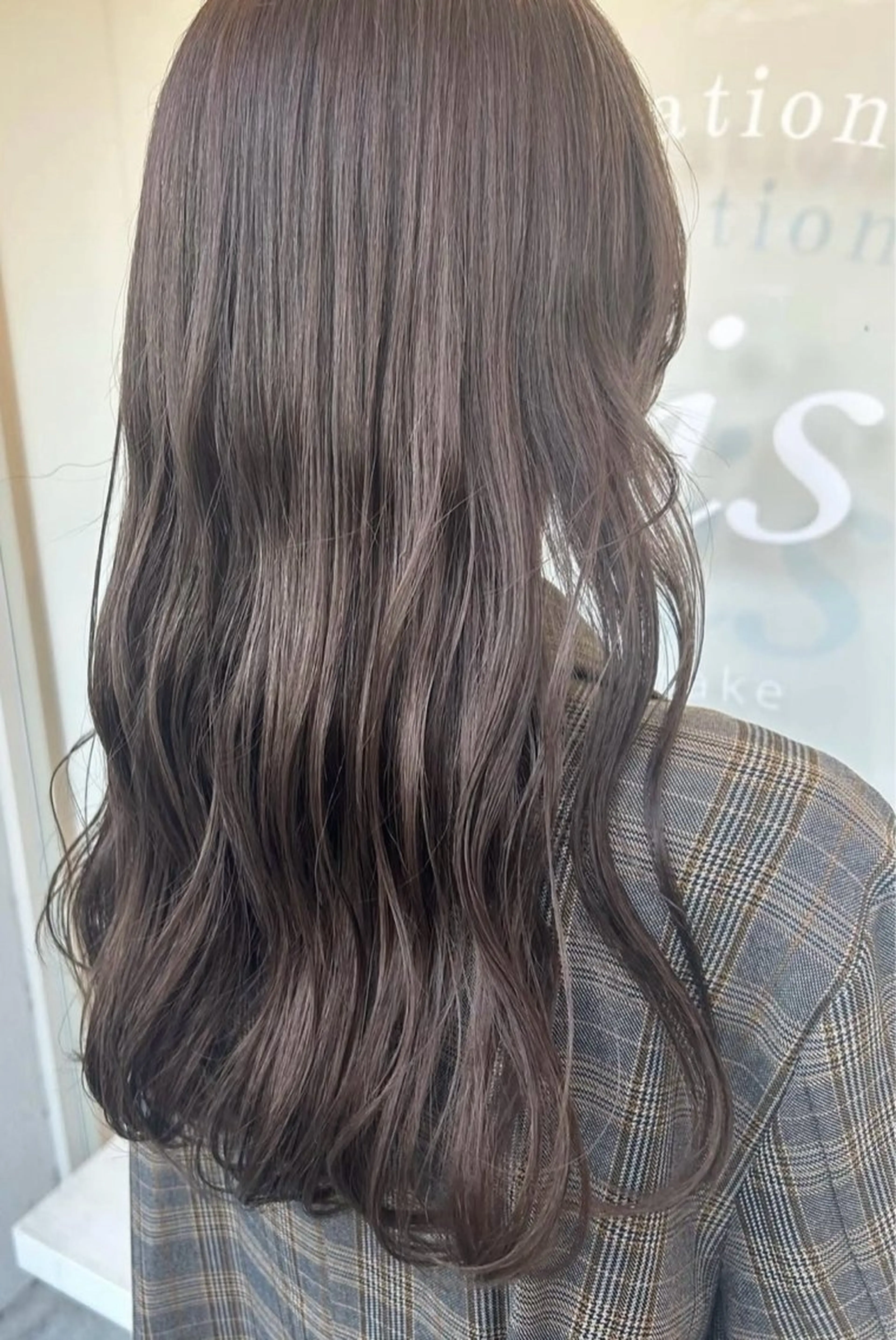 ロング リズ 都島のヘアスタイル