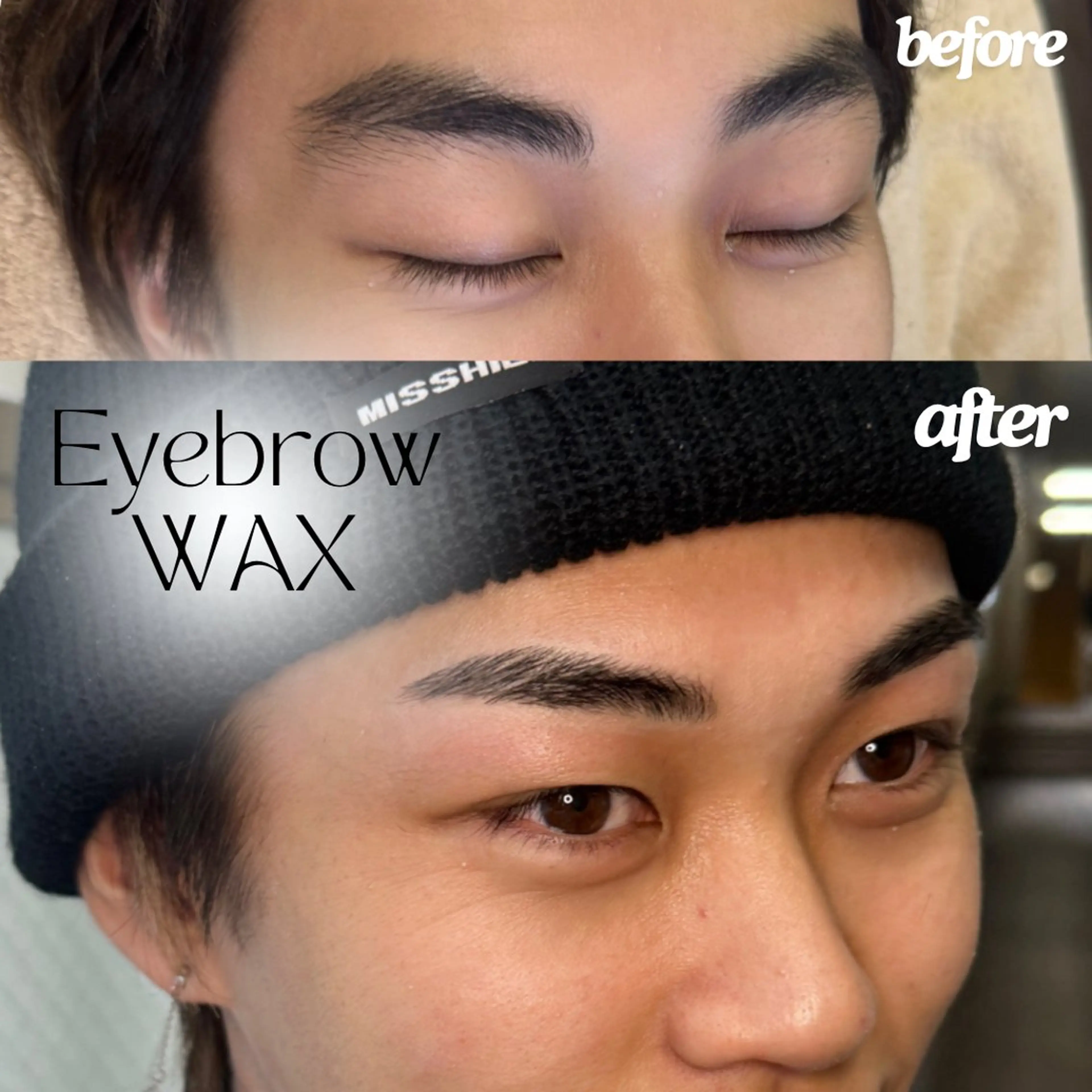 eyebrow wax 🩶 ワックス脱毛の写真