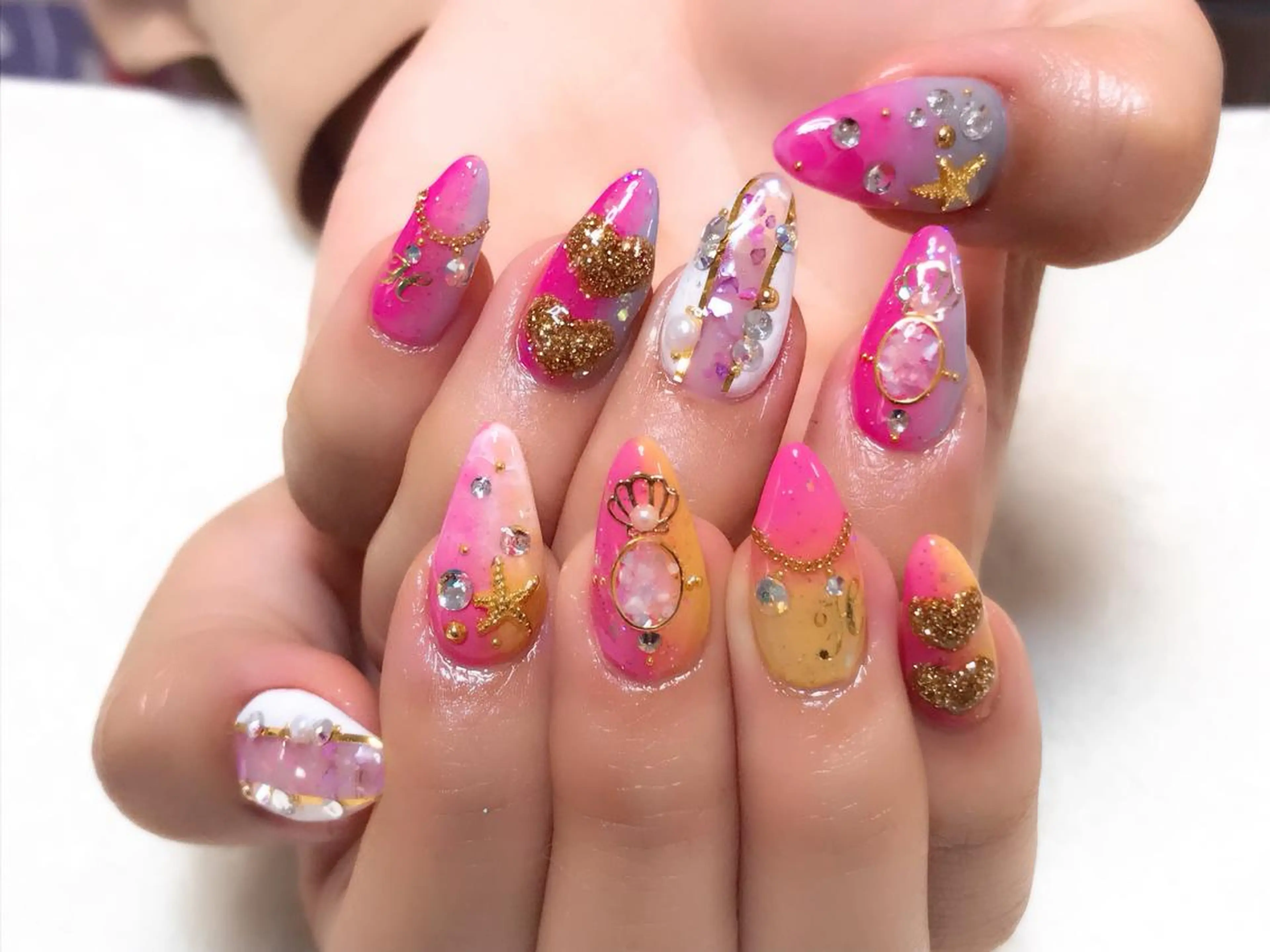 ネイル 🩵池袋heart nail🩵のネイルデザイン