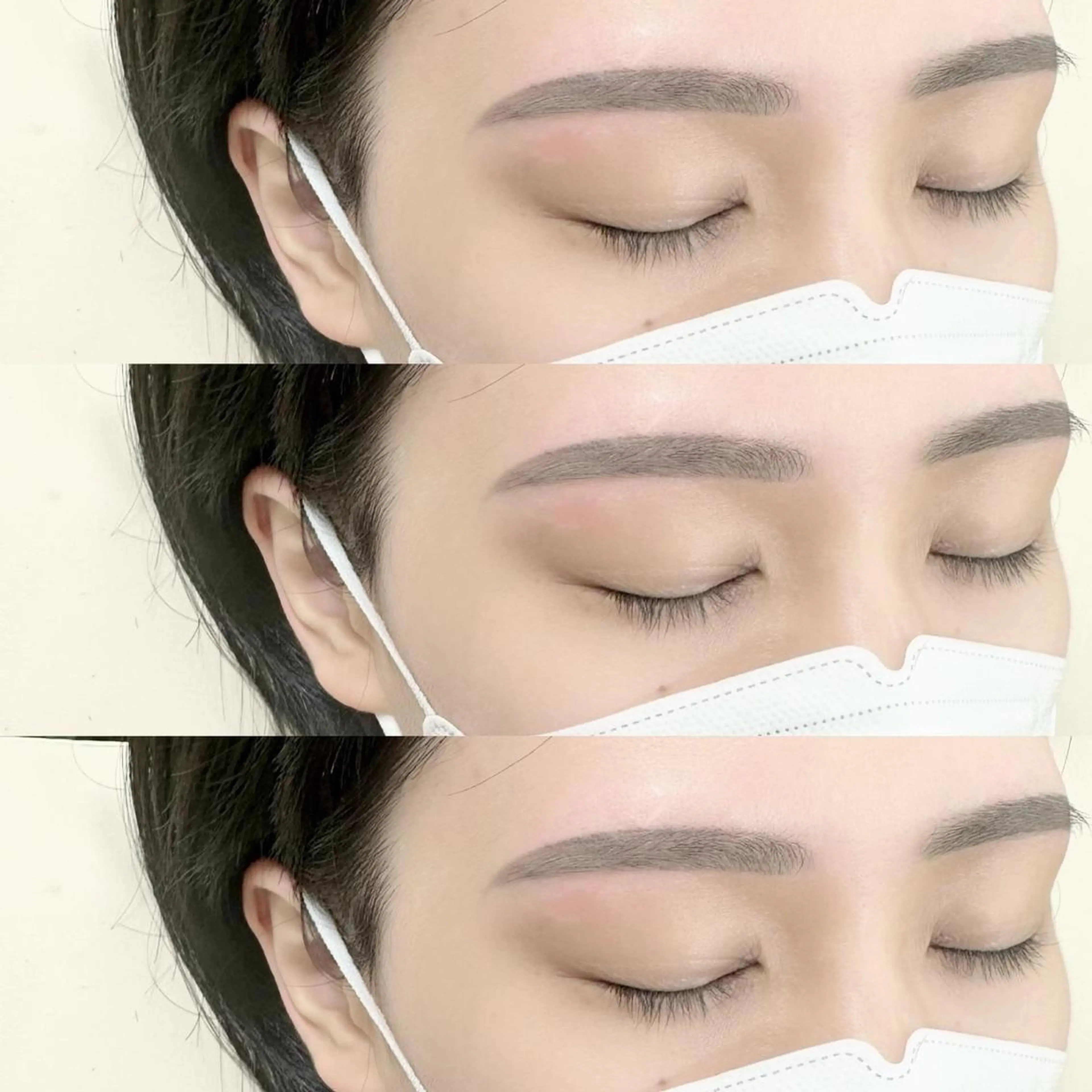 【モデル募集】🍎美眉スタイリング(眉毛/アイブロウwax)+毛抜き調整+メイクレクチャーの写真