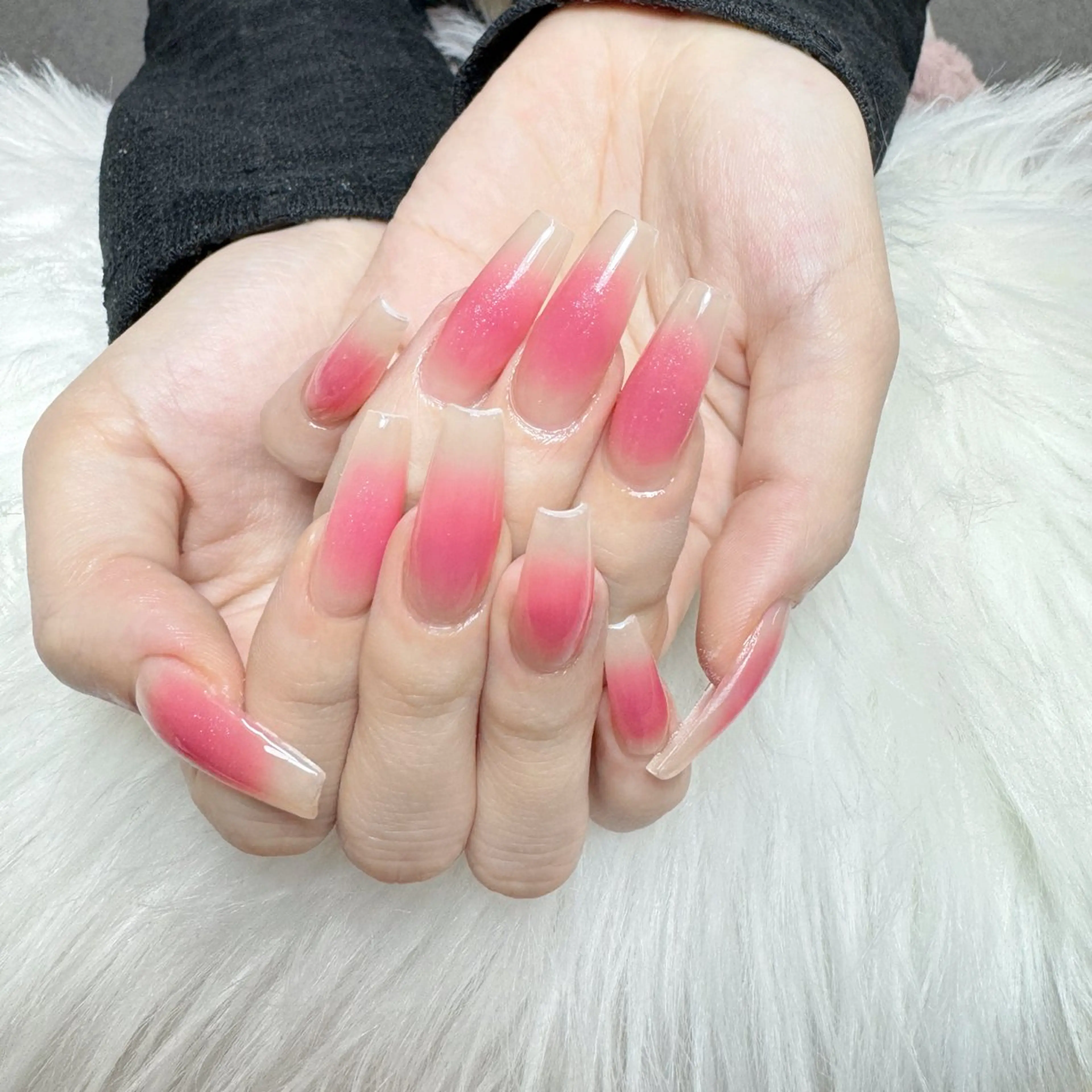 ネイル ハンドネイル 🎀nana🫧 ワンホンネイル🎀のネイルデザイン