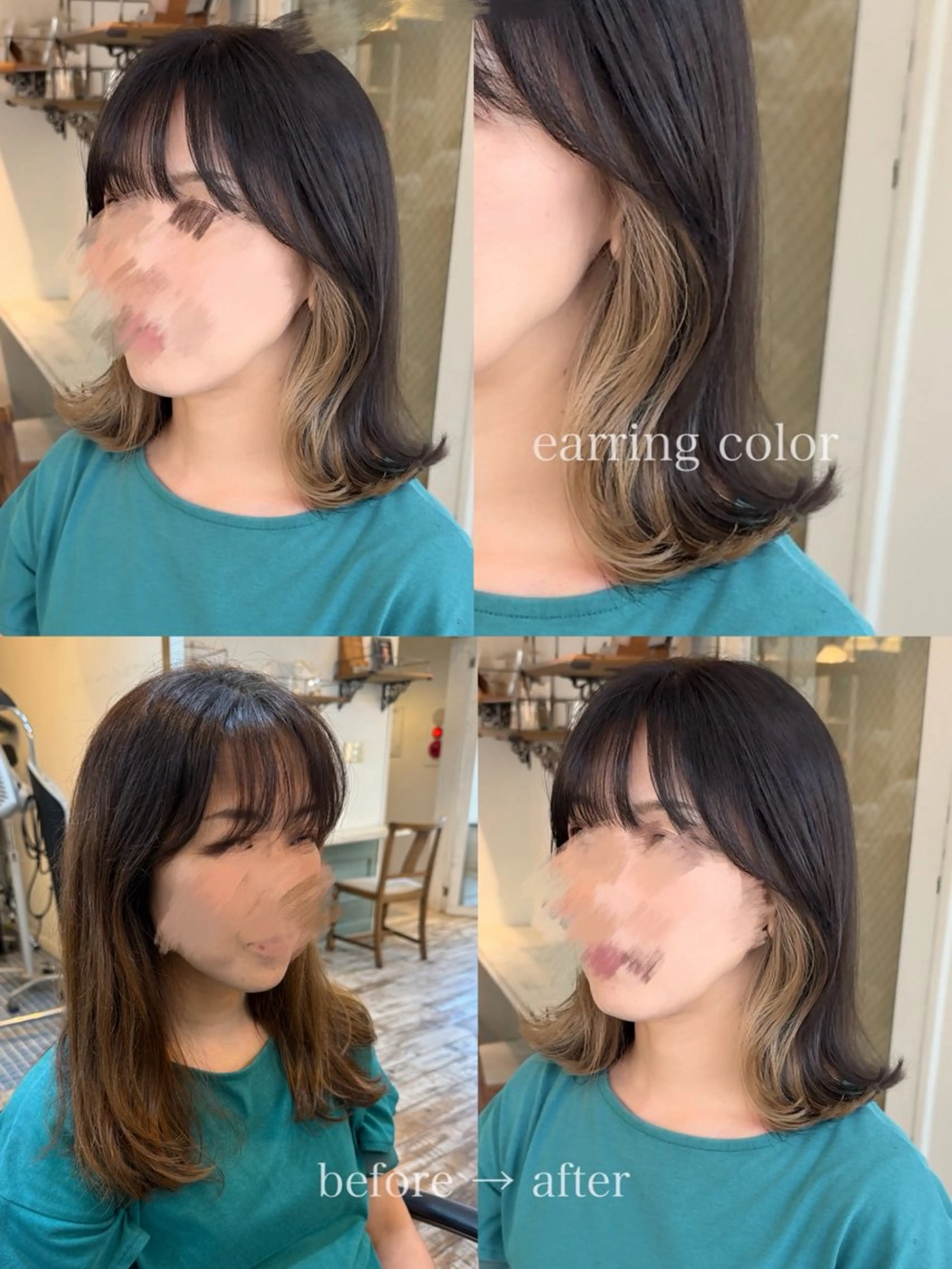 ショート カラー 【azure横浜】 🧸misaki🌸のヘアスタイル