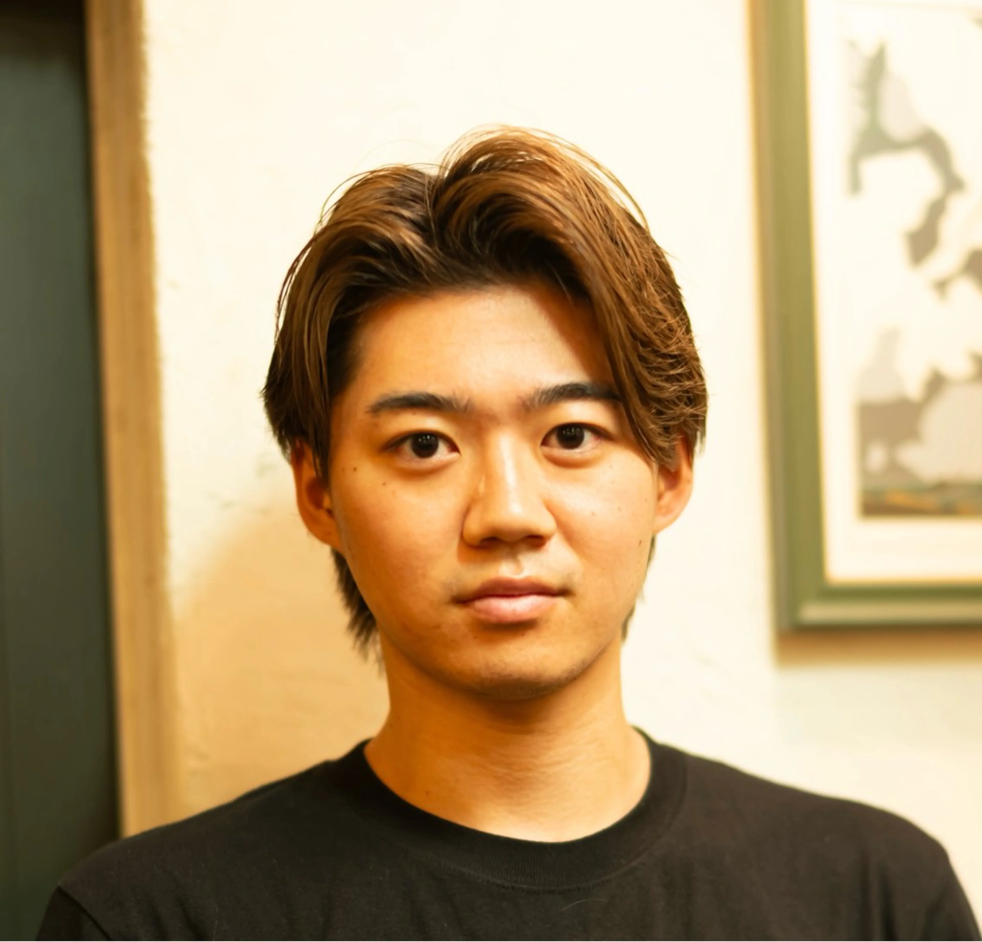 ミディアム カラー パーマ メンズ 🔗メンズサロン🔗 Kieのヘアスタイル