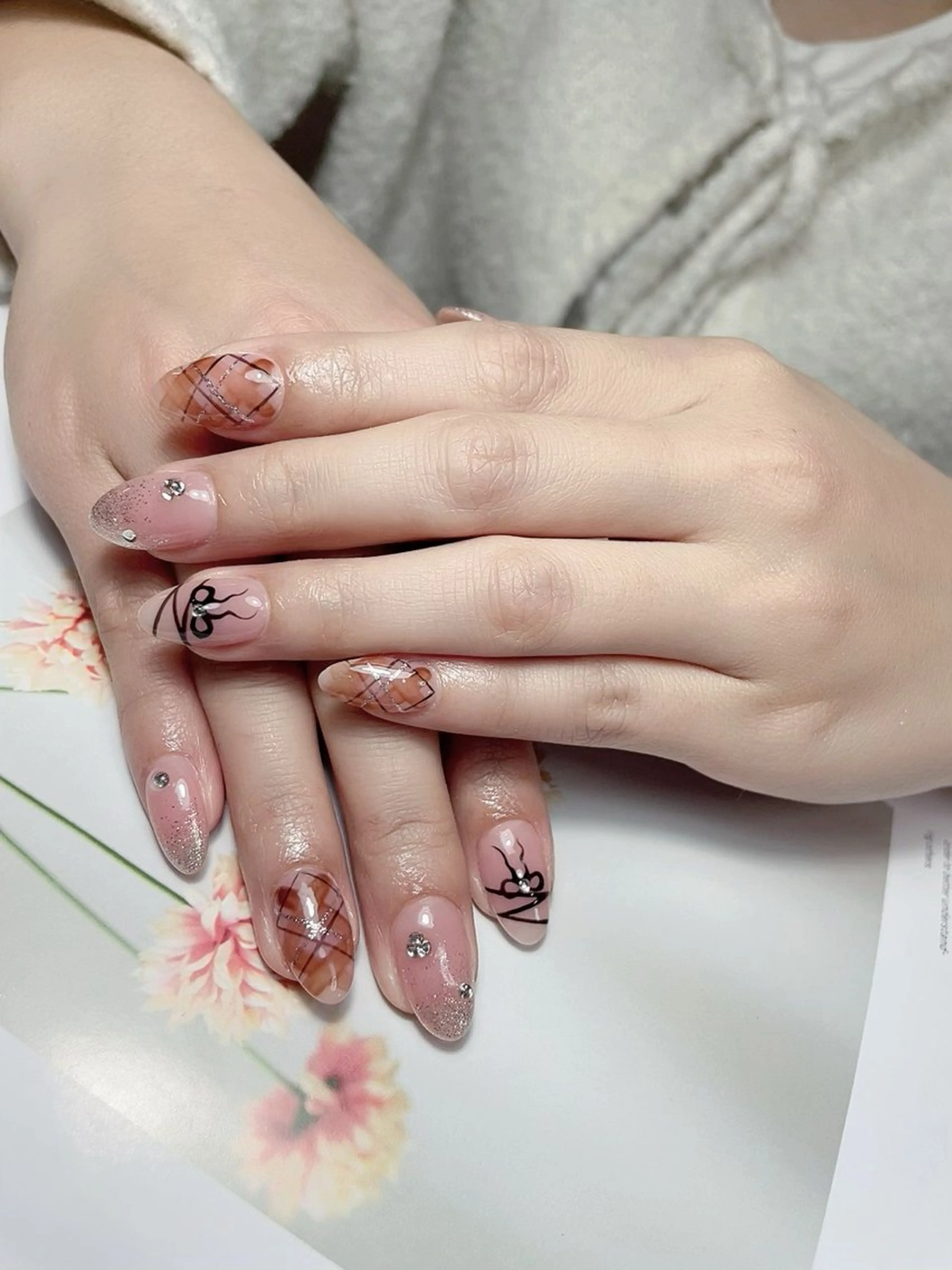 ネイル ハンドネイル リナネイルサロン 松戸八柱所属・リナ ネイルサロンのネイルデザイン