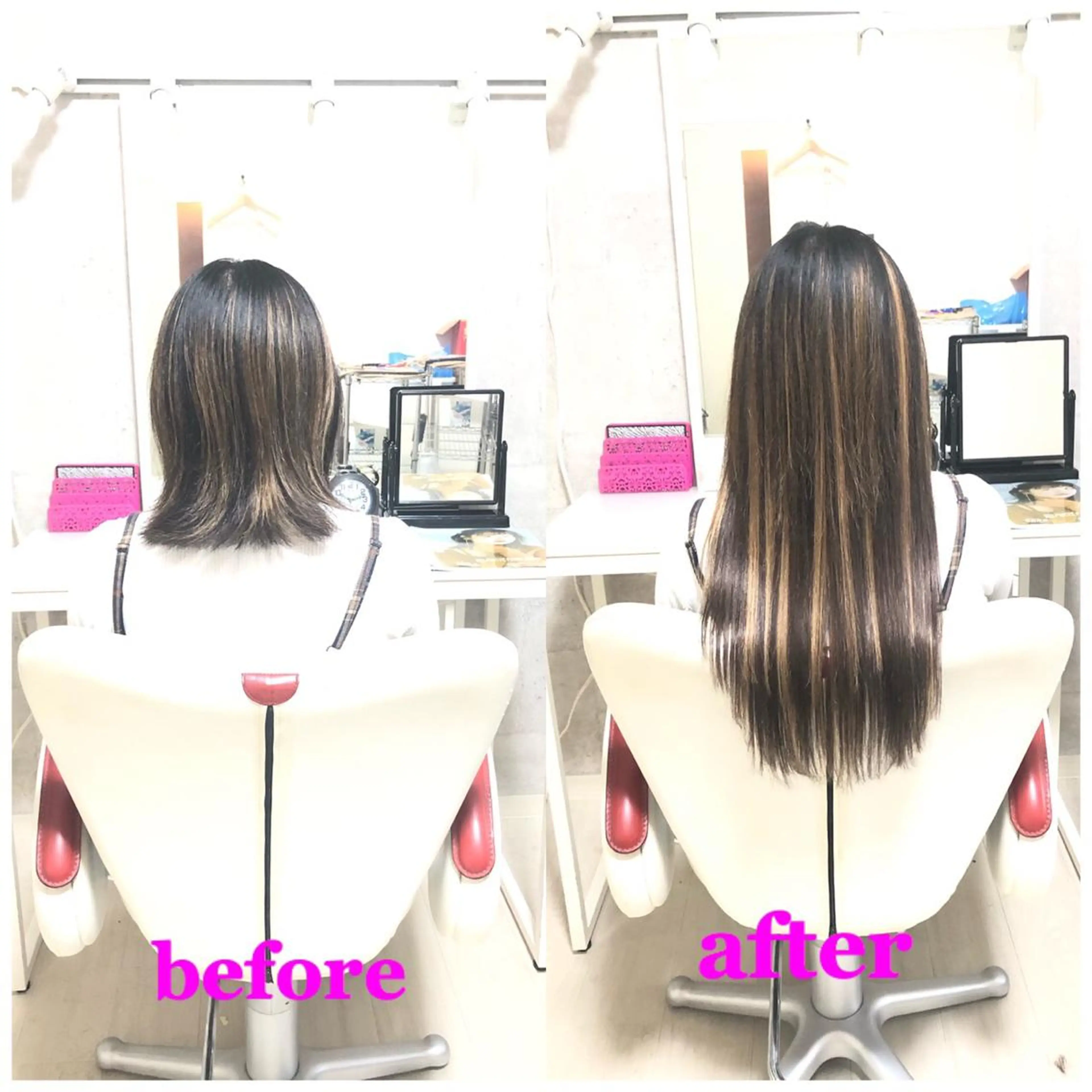 ロング エクステ 🌸ドレスアップ 心斎橋店🌸のヘアスタイル