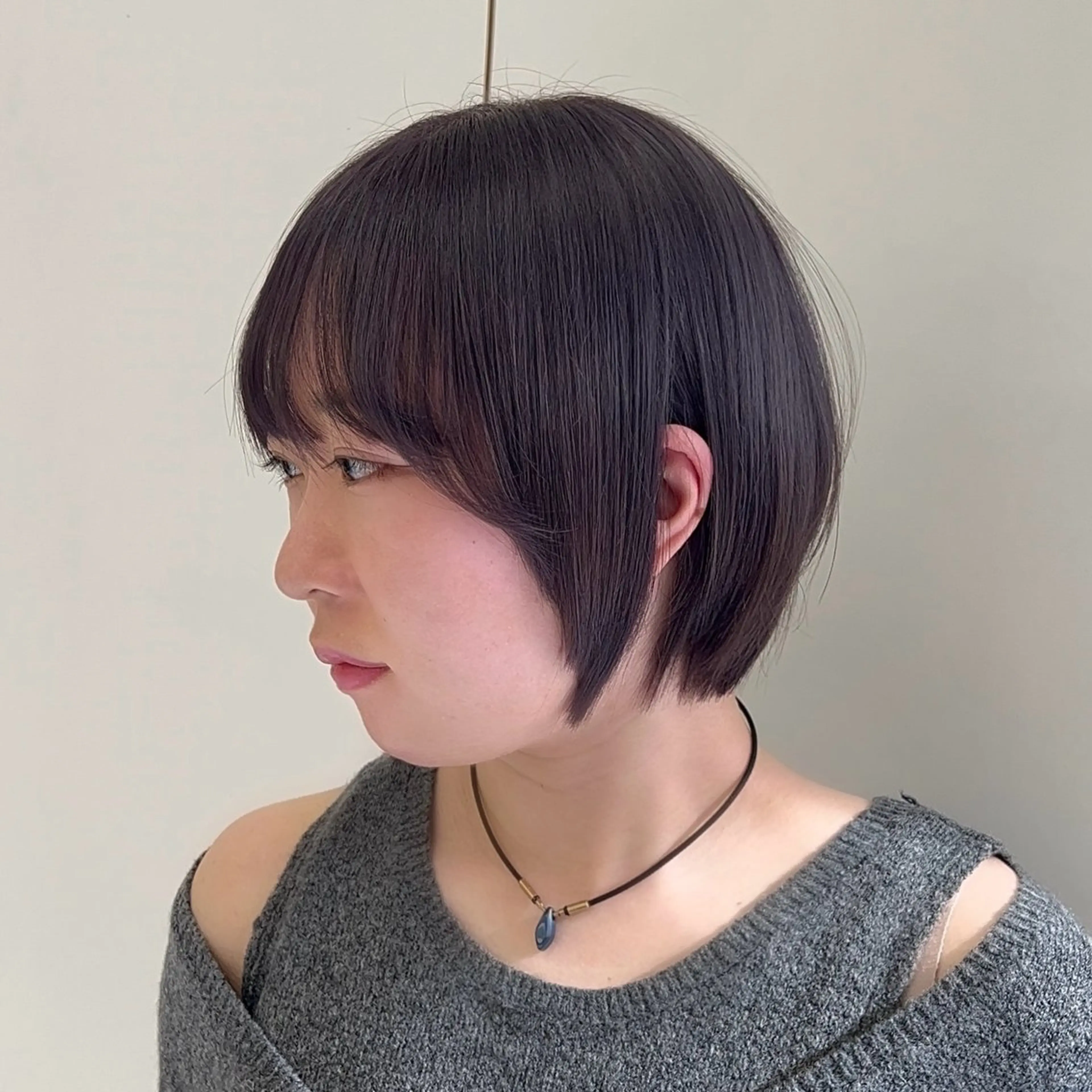 ショート カラー ラベンダーカラー ヘアカラー モデル募集 セイノチヒロのヘアスタイル