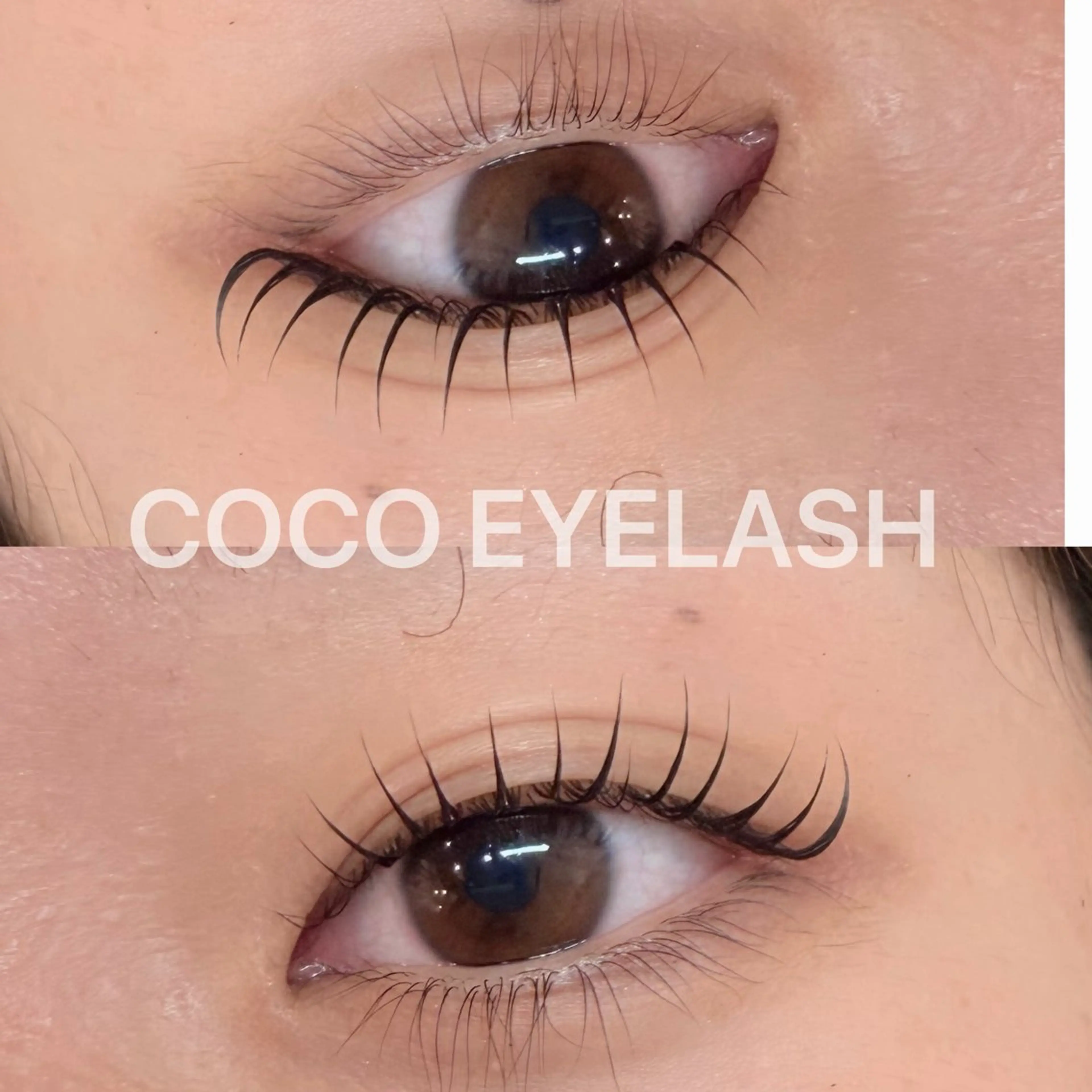 マツエク・マツパ Cカール 韓国風マツエク まつげパーマ マツパ COCO EYELASHアキのマツエク・マツパデザイン