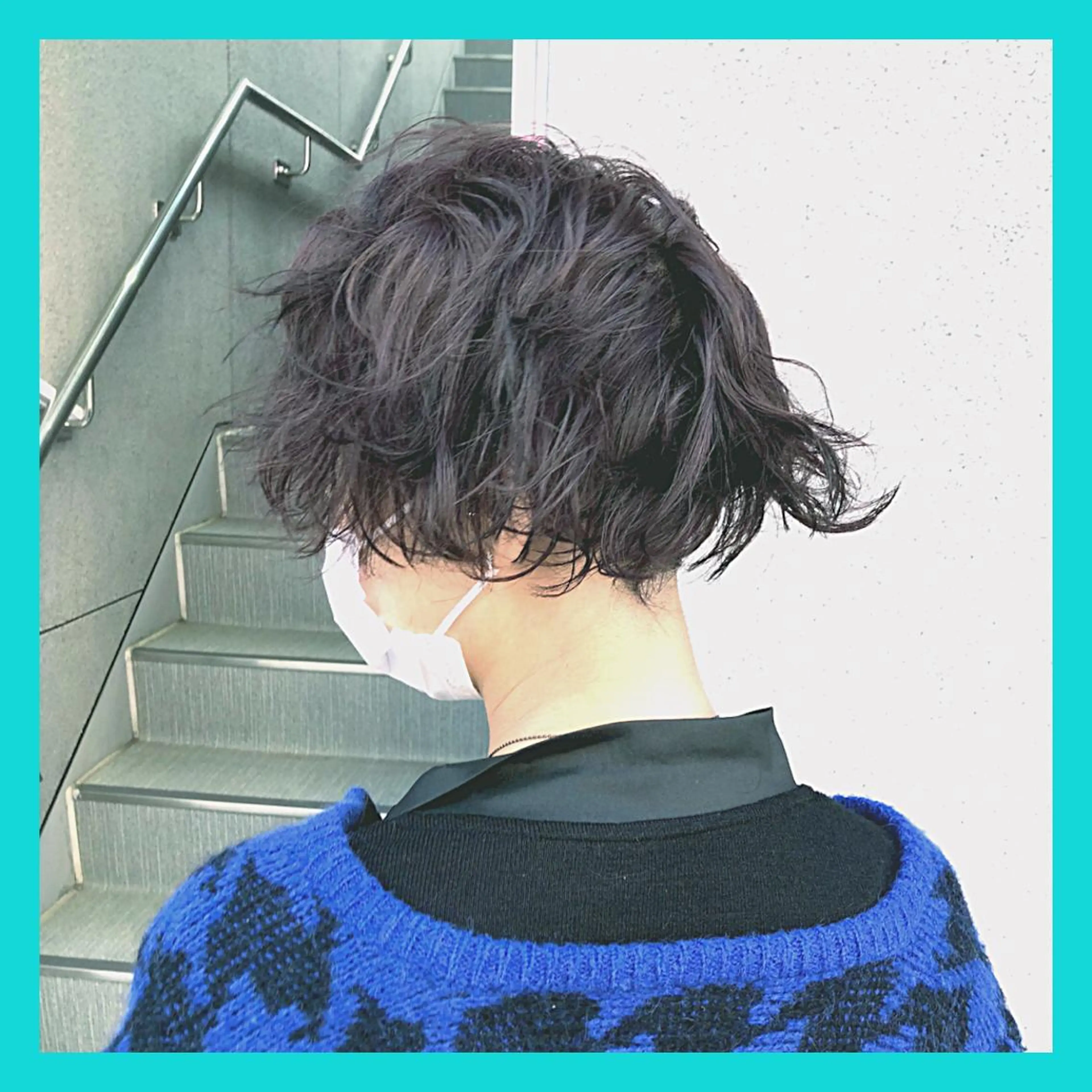 ショート カラー ヘアアレンジ 🪼個性、雰囲気🪼 ⛈オカダ🎧のヘアスタイル