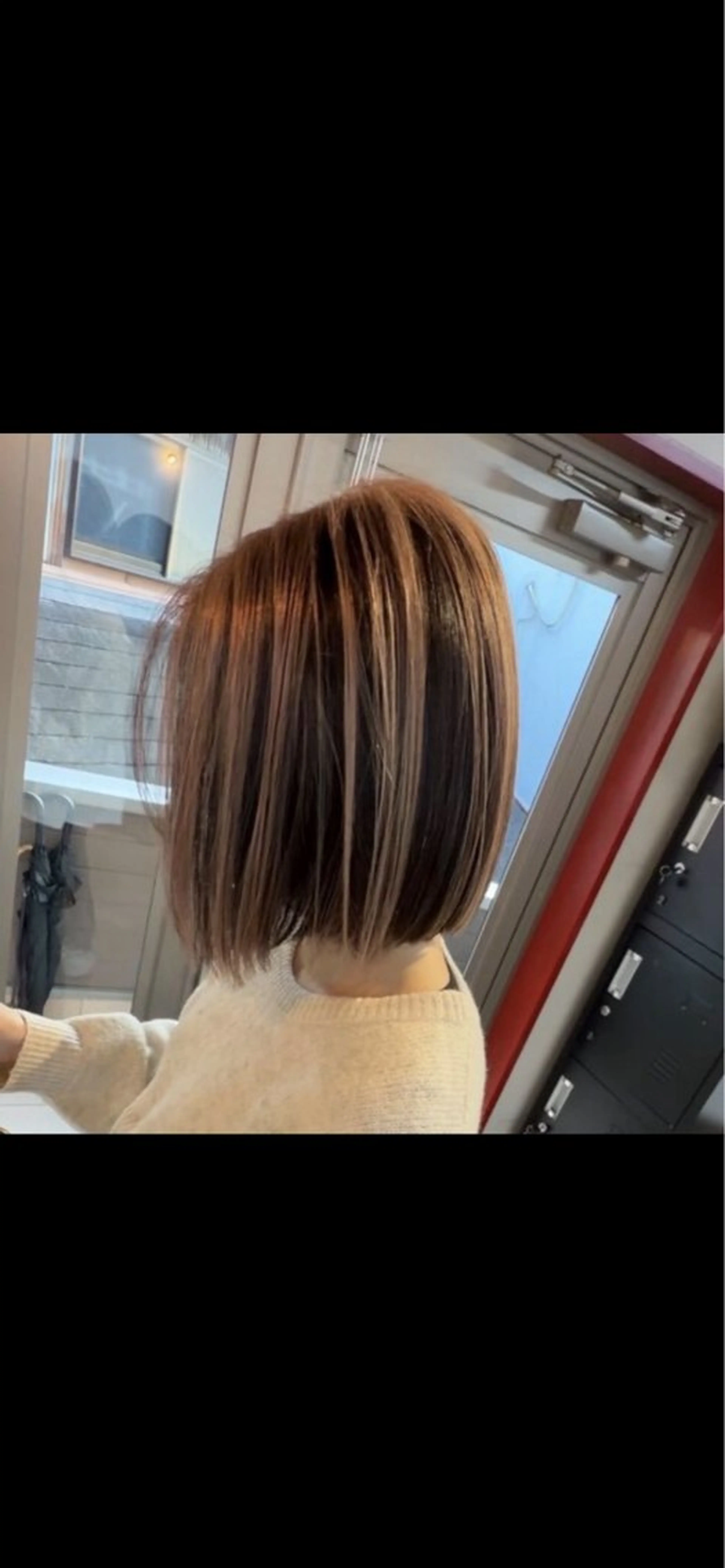 ショート カット ヘアカラー トリートメント 中嶋 颯和のヘアスタイル