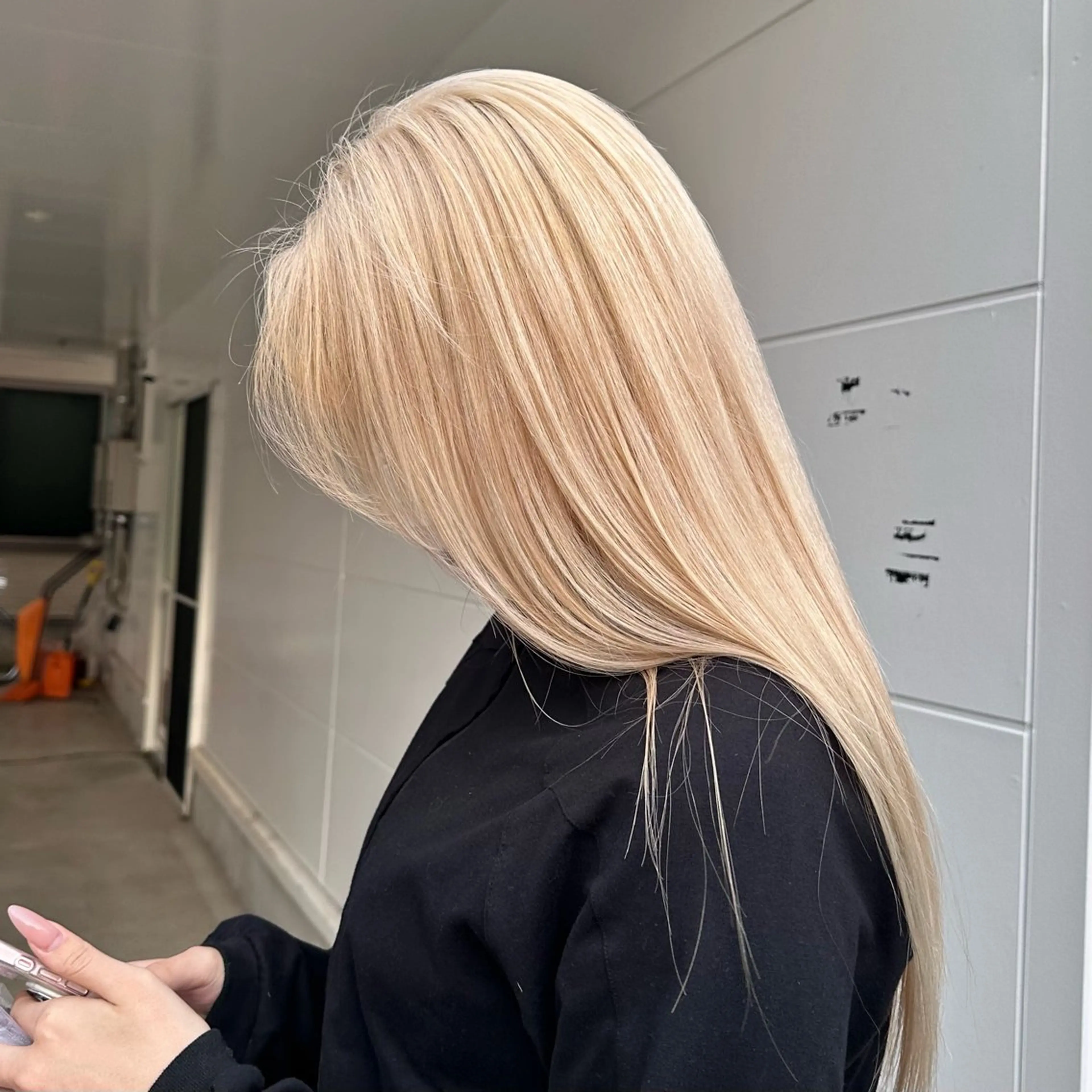 ロング ヘアカラー メンズカットモデル 募集🫧あずみのヘアスタイル