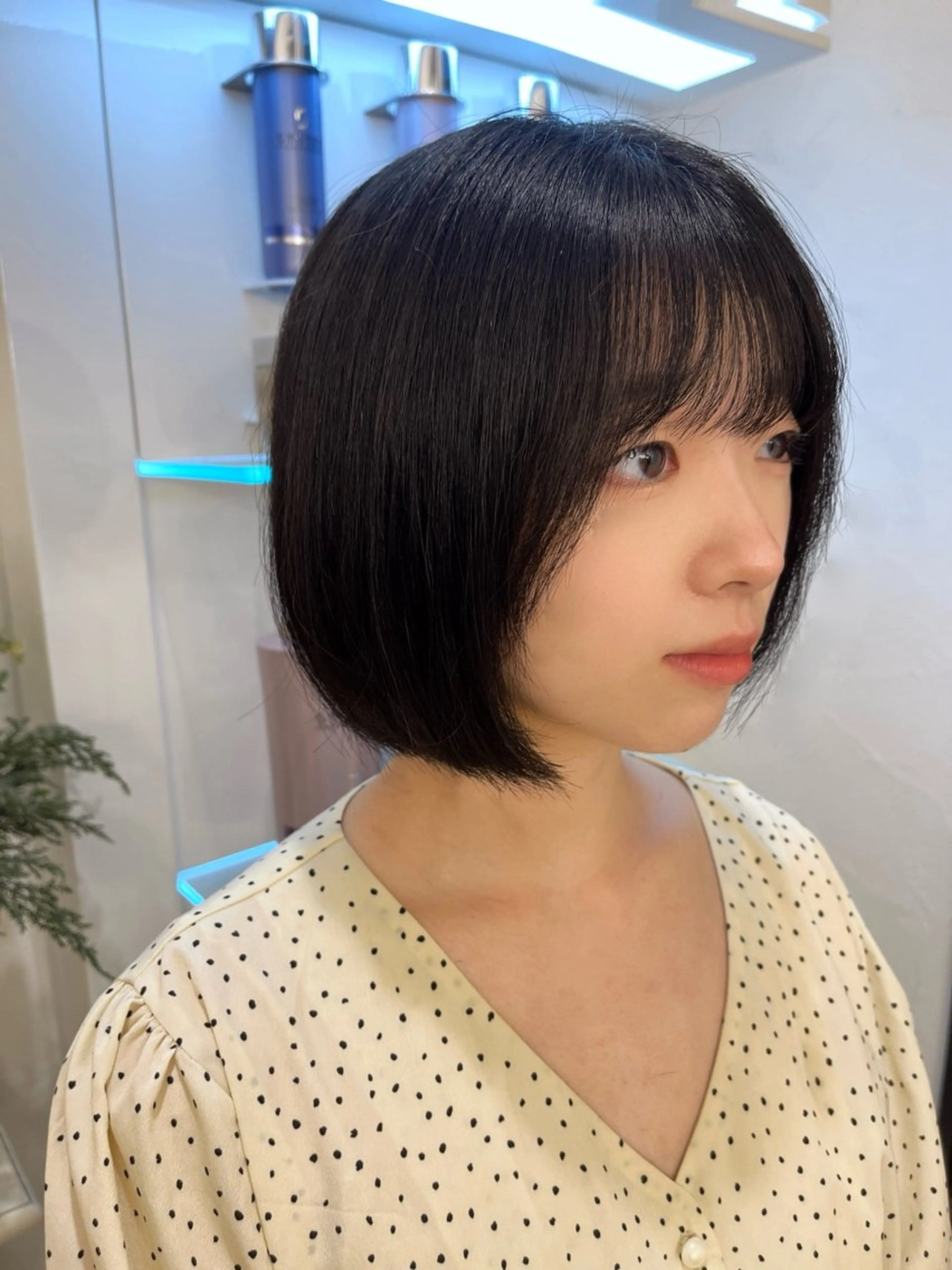 ショート 赤み消しカラー 🩵かりんのヘアスタイル