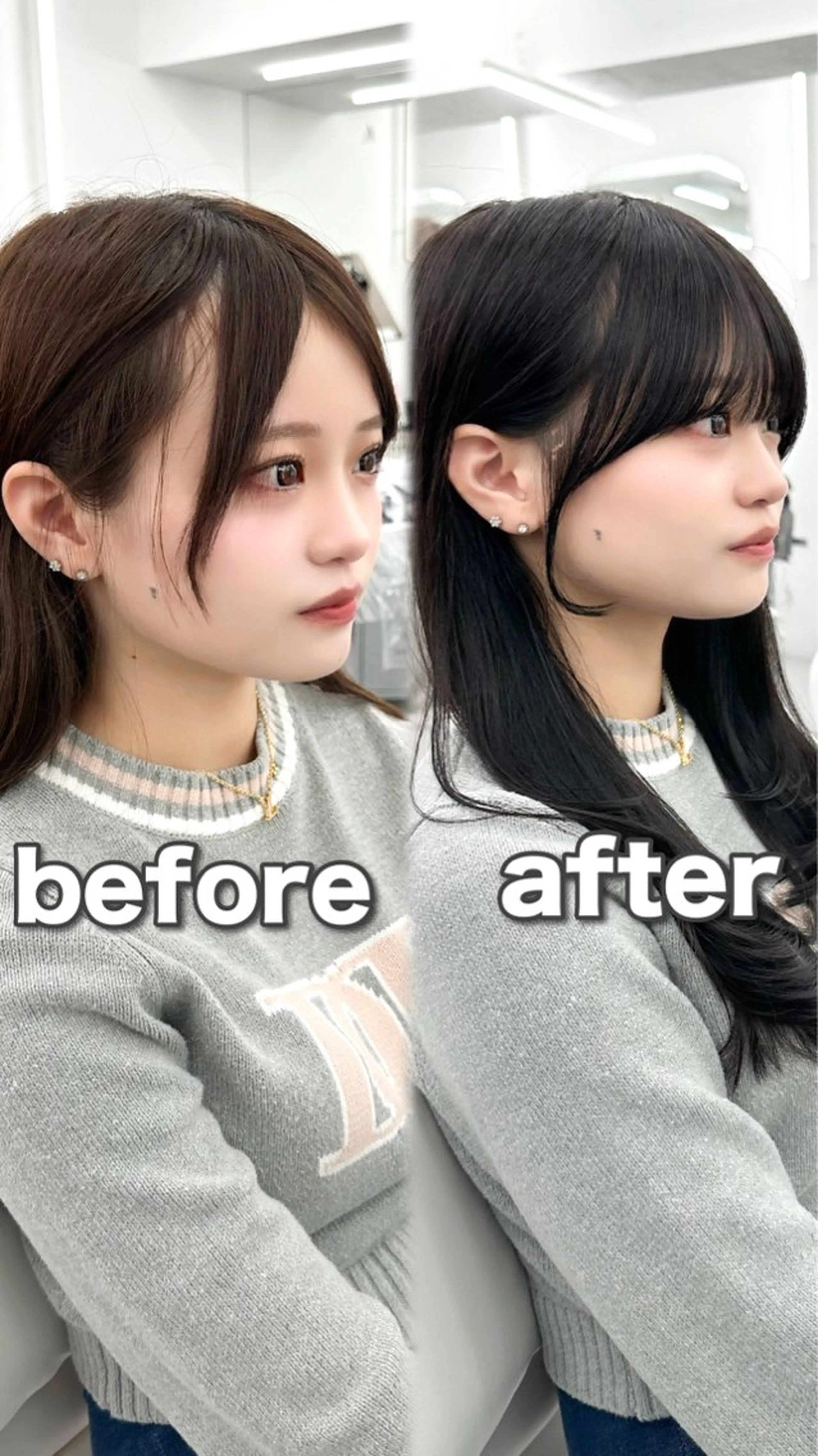 セミロング カラー メンズ メンズ韓国風 透明感カラー 韓国風ヘア レイヤーカット カット ヘアカラー トリートメント ヘッドスパ ヘアセット 前髪顔まわりカット 🌈中村海聖のヘアスタイル