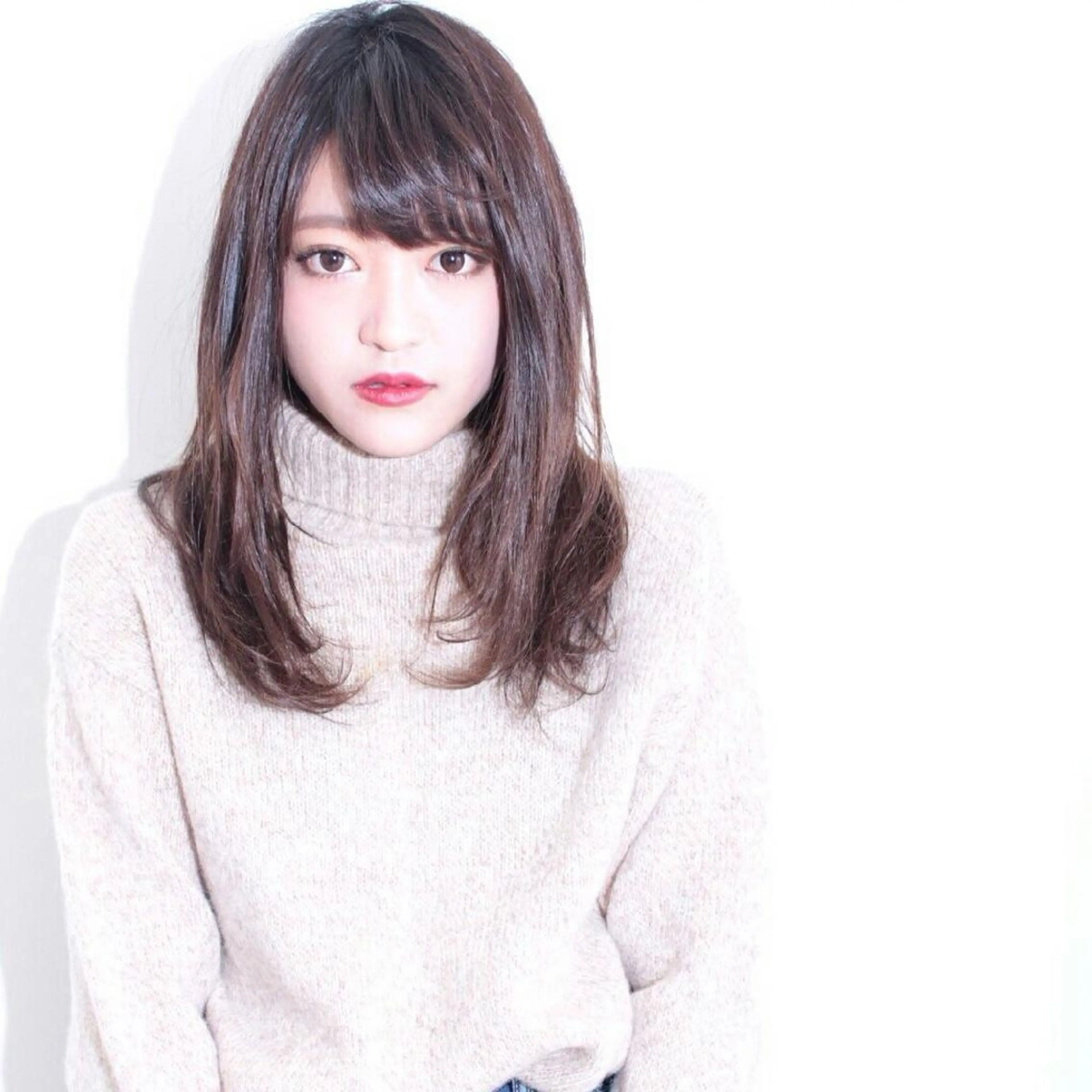 ロング カラー パーマ 須賀 一美のヘアスタイル