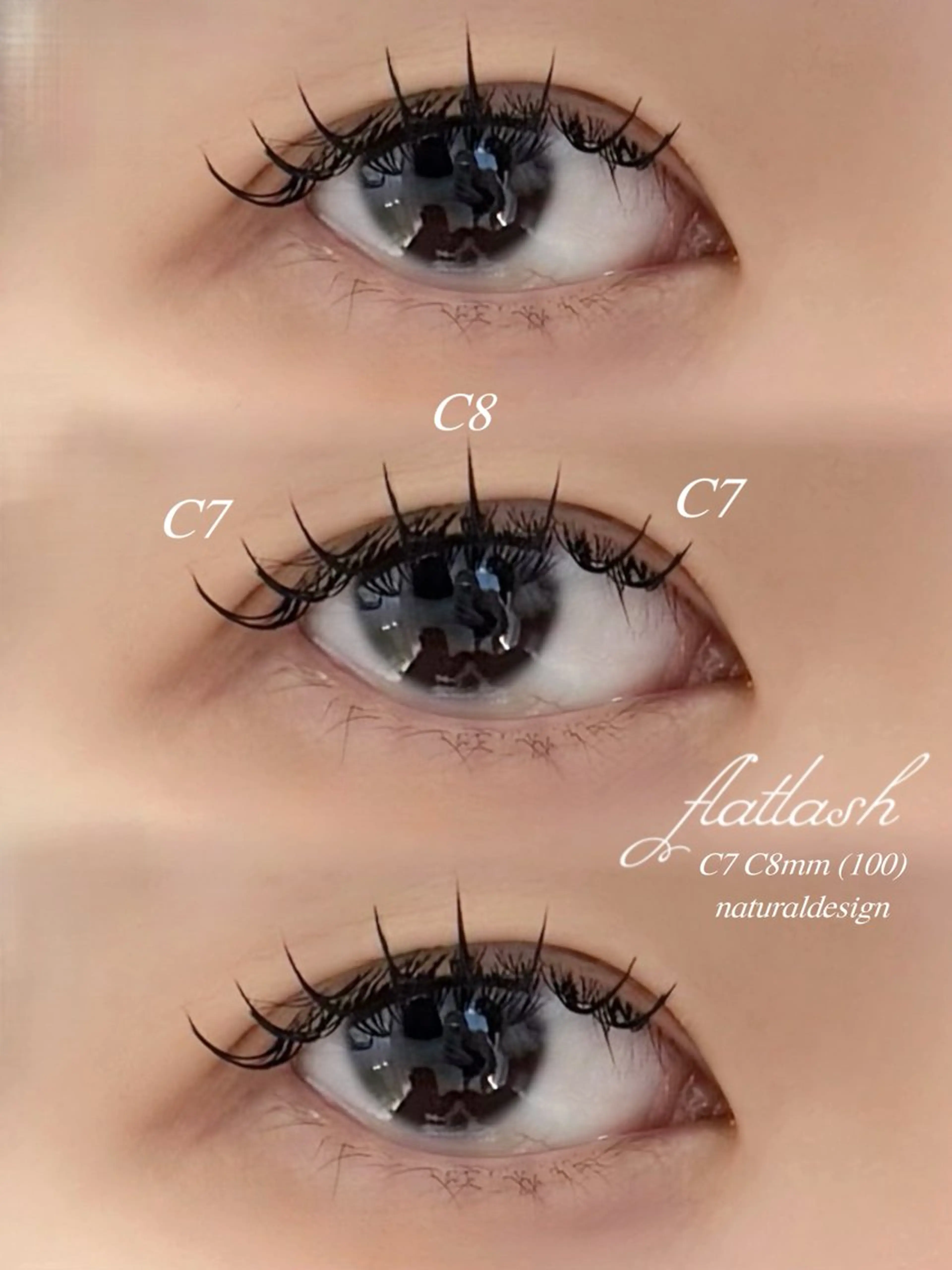 マツエク・マツパ マツエク akari 🎀ELINeyeのマツエク・マツパデザイン