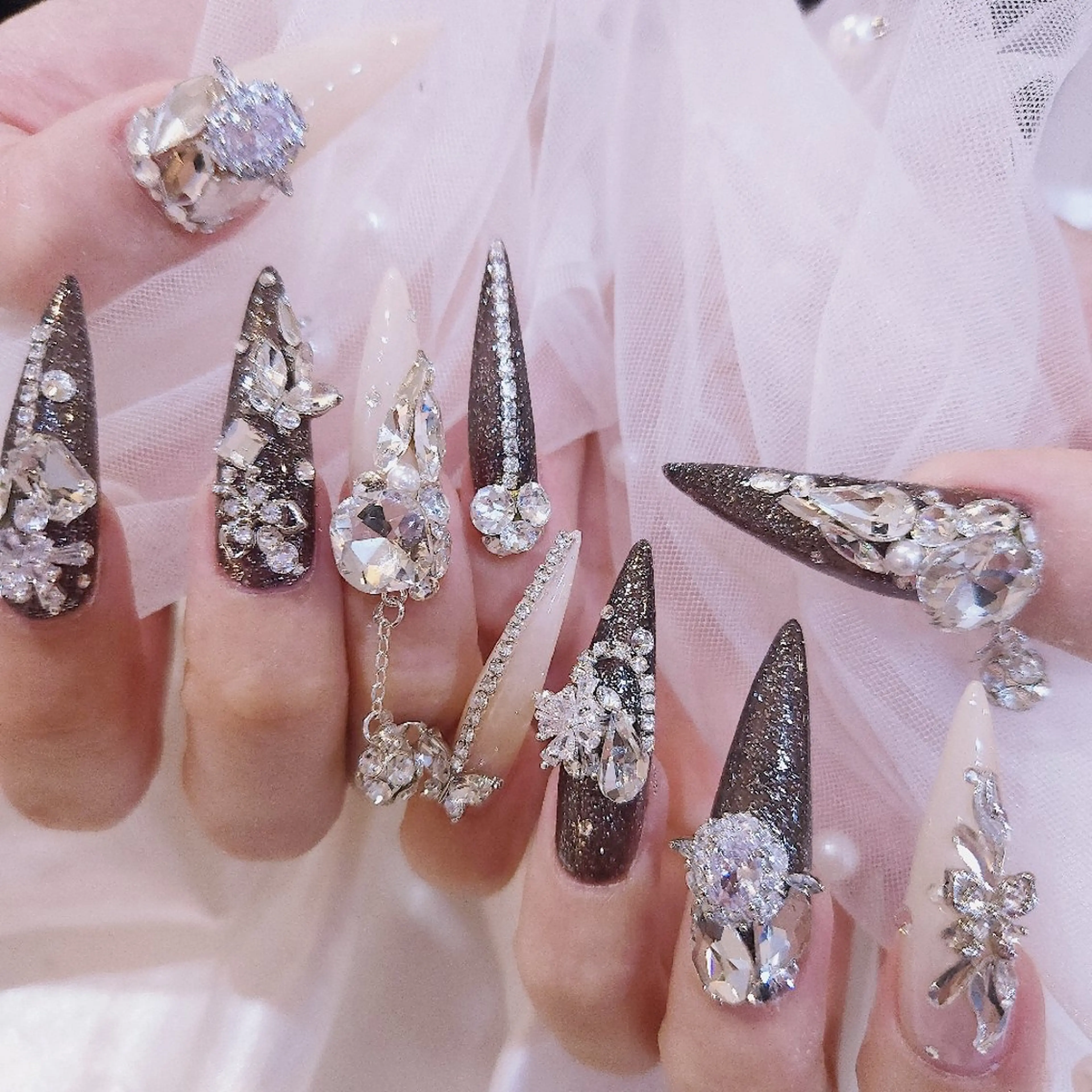 ネイル 梅田🦄中崎町🩵 u n o 0 1のネイルデザイン