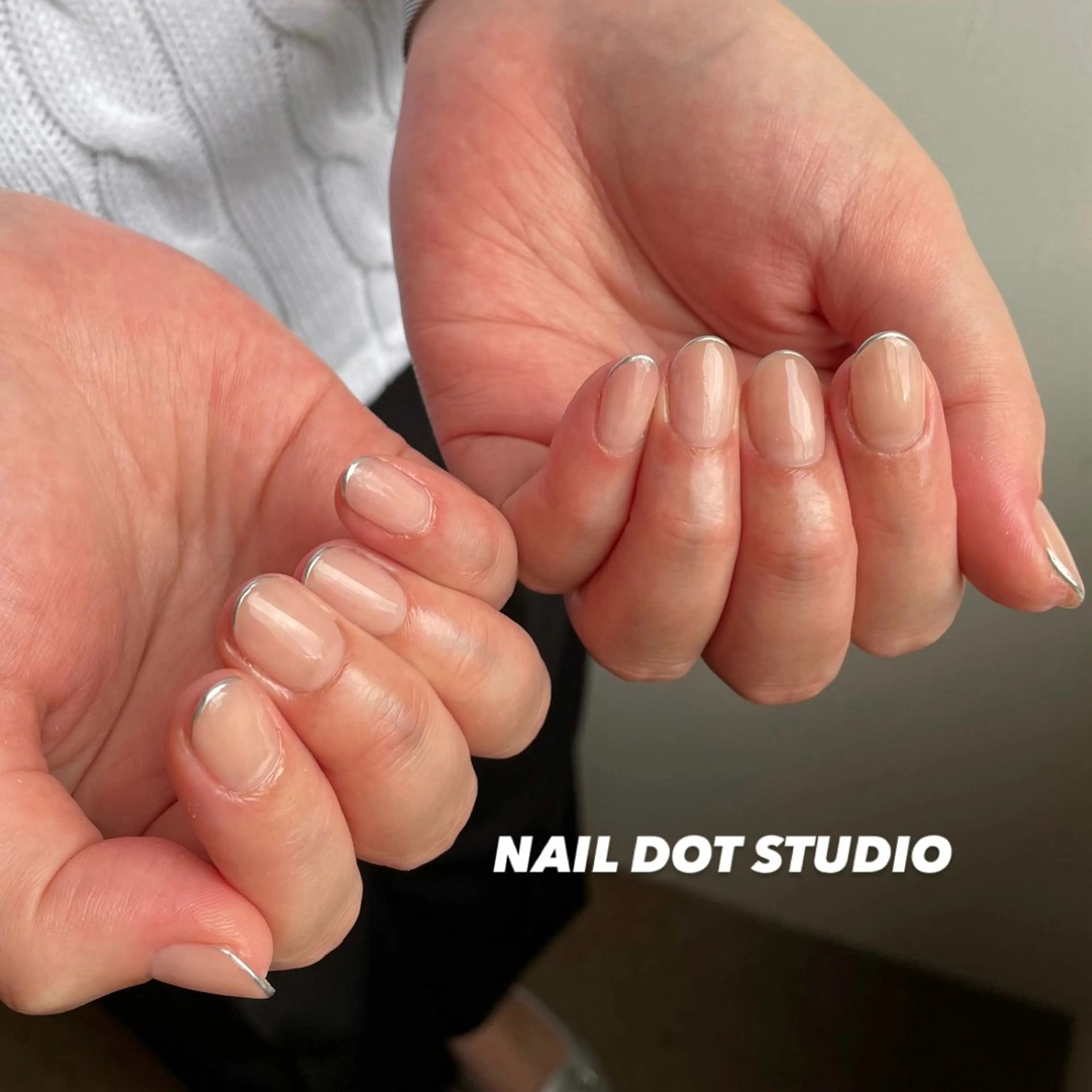 ネイル フレンチネイル NAIL DOT STUDIO堺筋本町のネイルデザイン