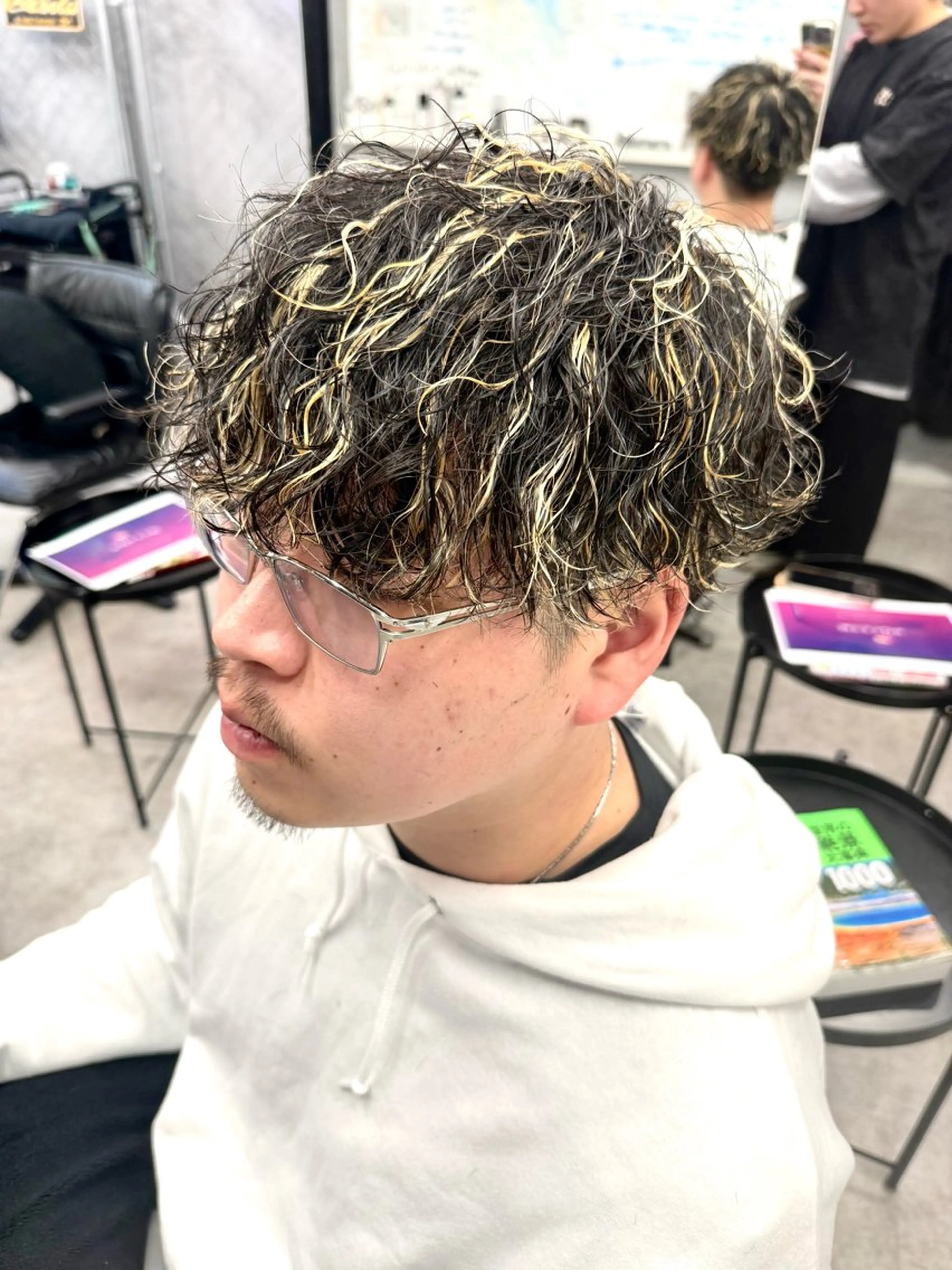 メンズ カット パーマ 沖縄メンズパーマ/ TSUME🌈のヘアスタイル