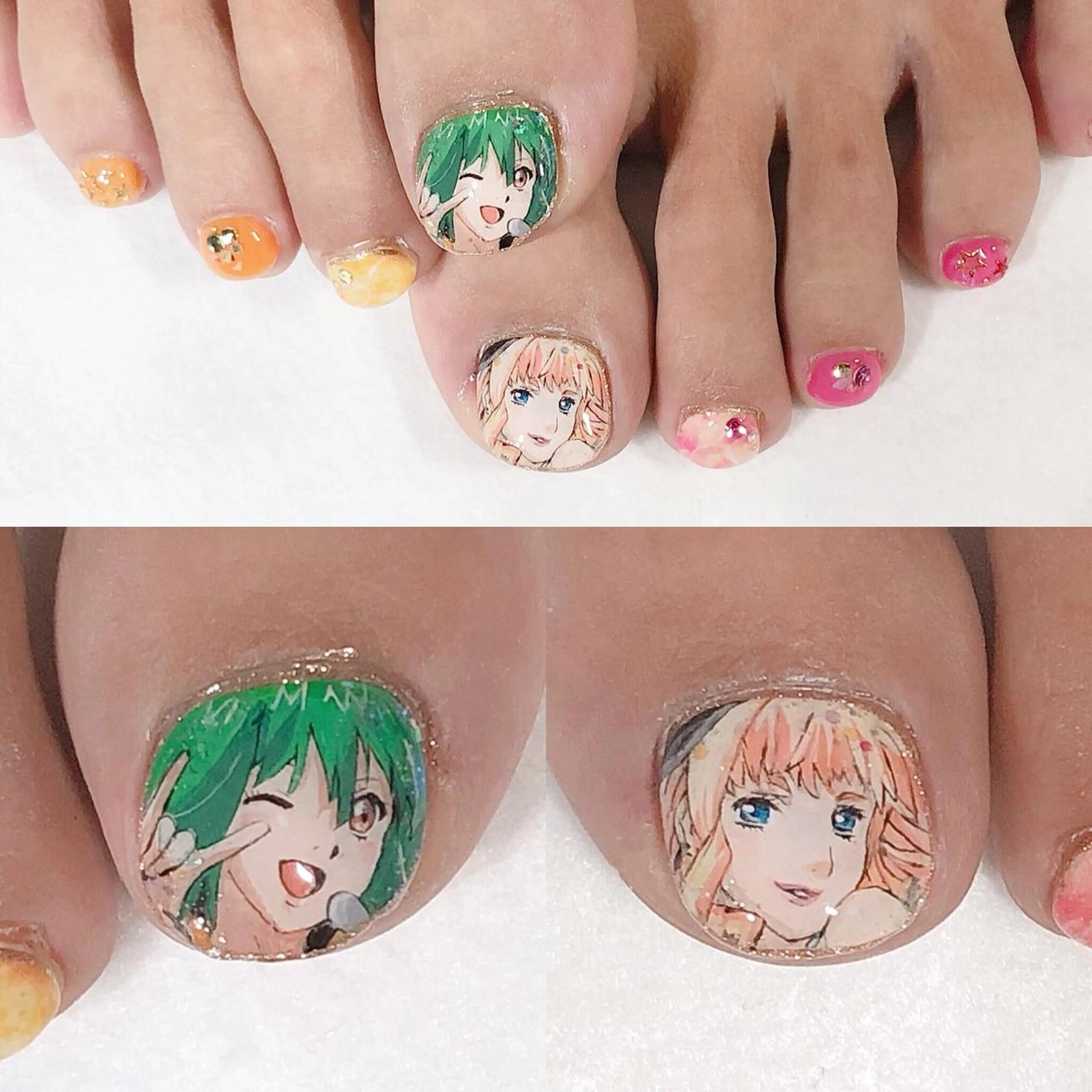 ネイル 東 千夏のネイルデザイン