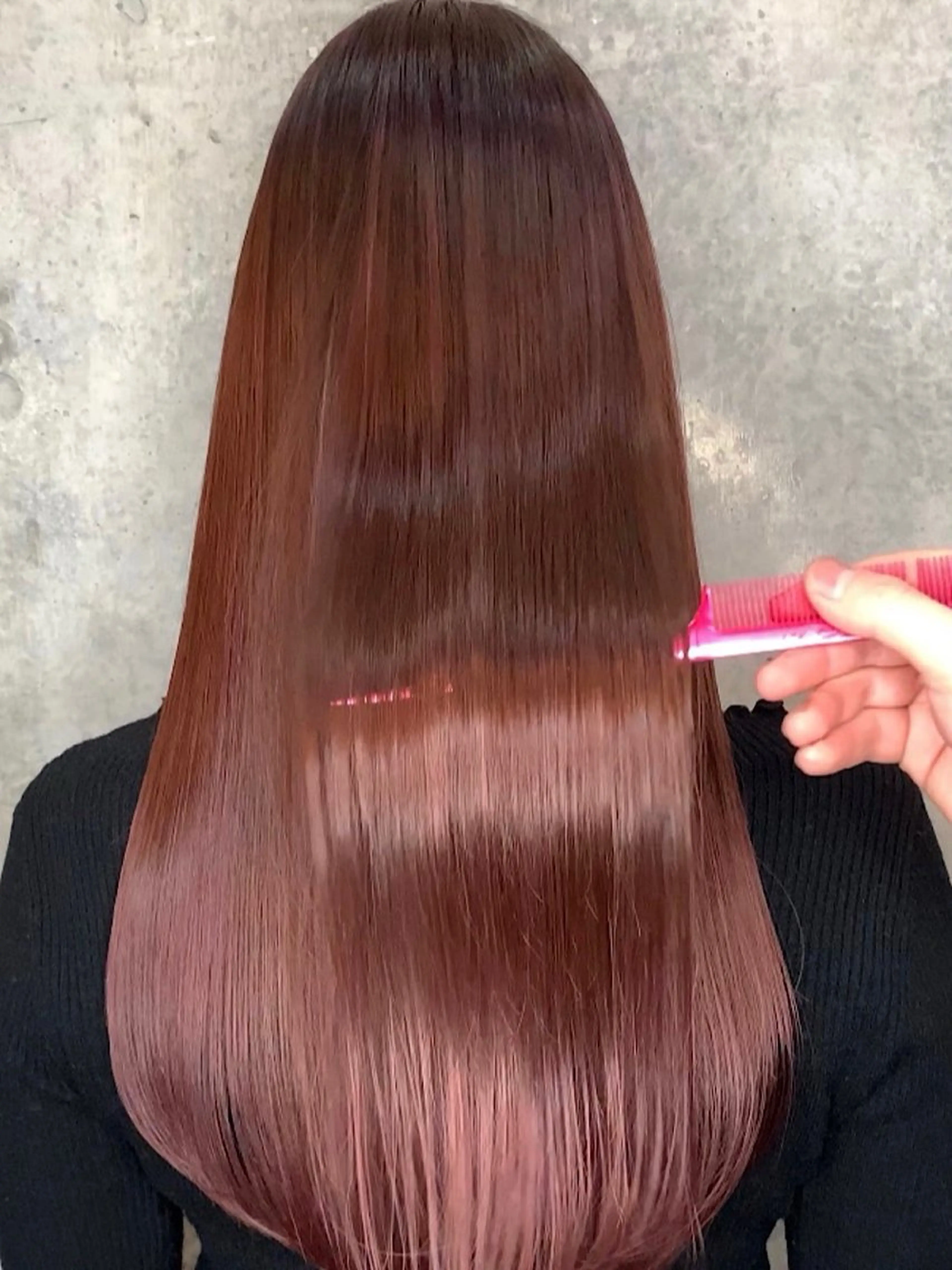 ロング カラー カット ヘアカラー 縮毛矯正 トリートメント 髪質改善特化/ 河野　柊斗のヘアスタイル