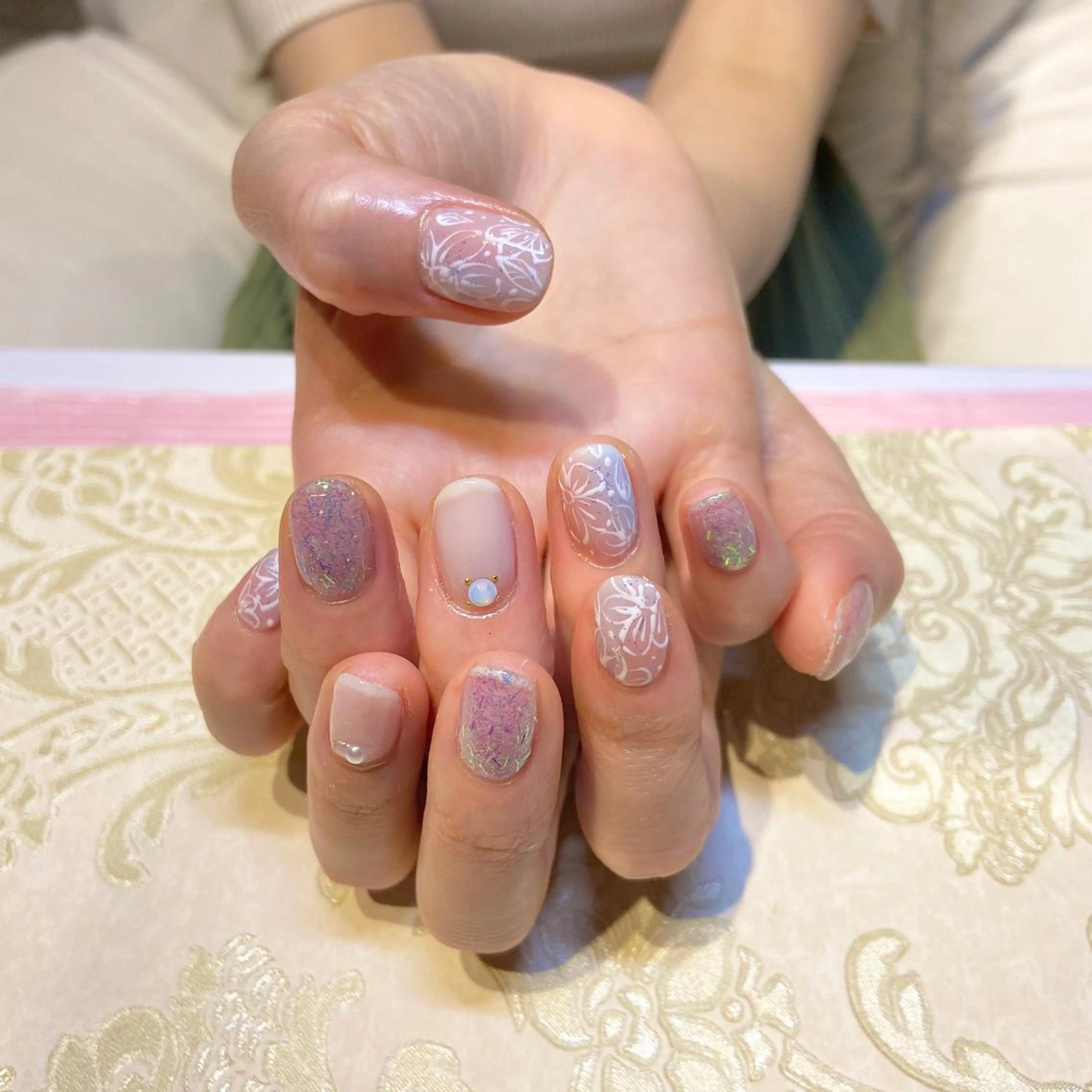 ネイル ハンドネイル happiness プライベートサロンのネイルデザイン