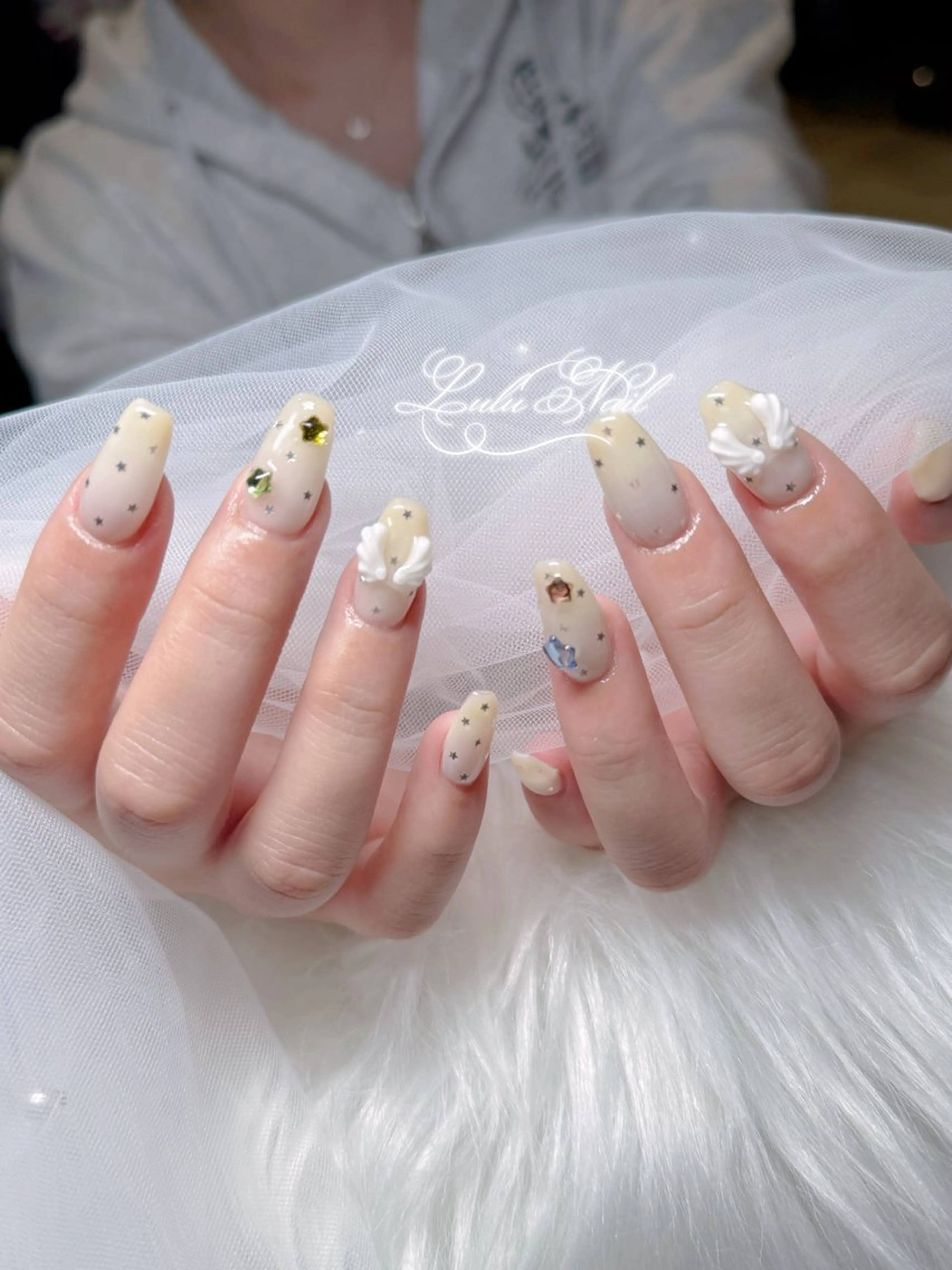 ネイル ハンドネイル Lulu Nail 🫧ユユのネイルデザイン