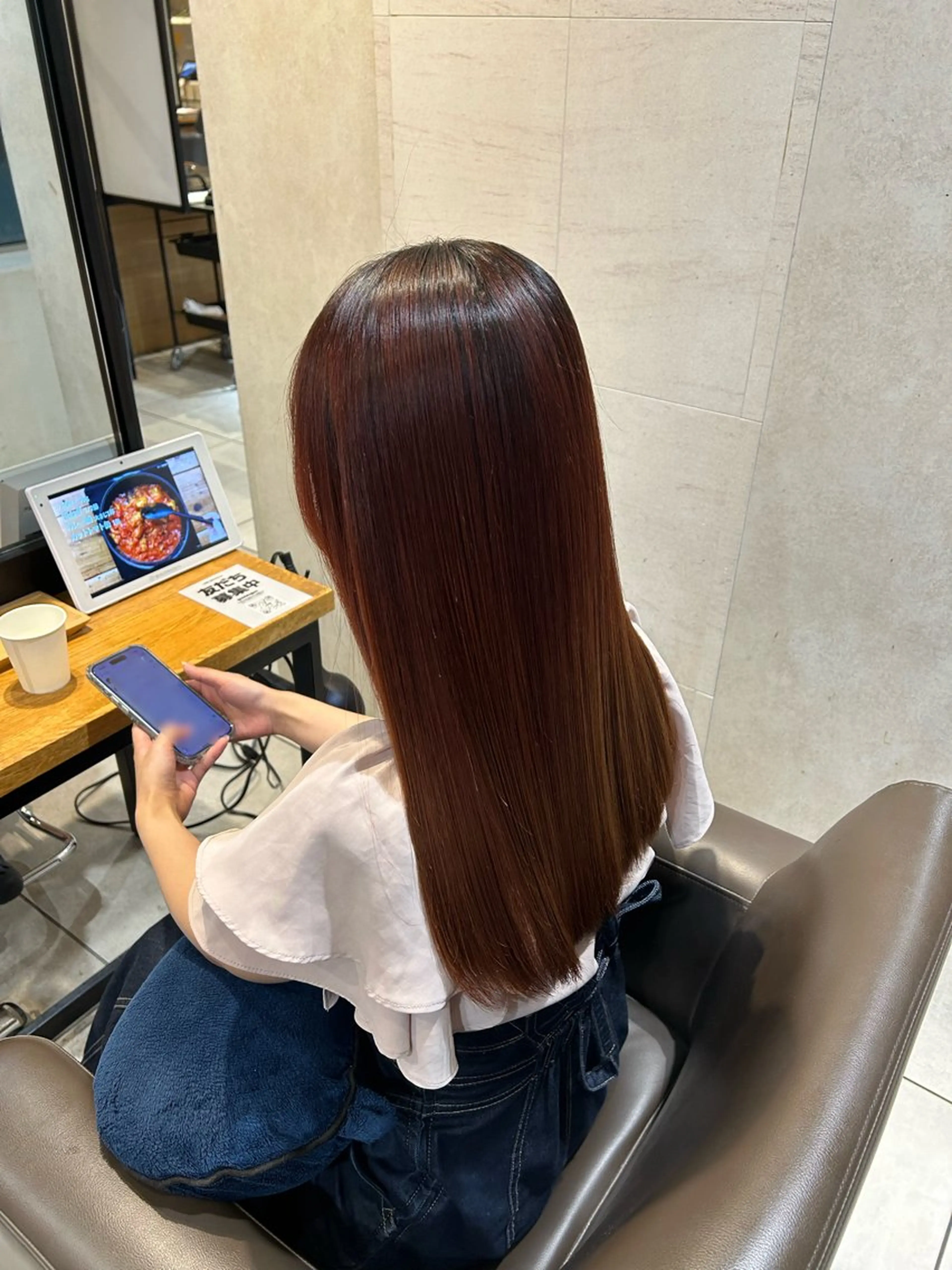 ロング Francesca所属・ナチュラルカラー/ Ⓜ️めぐみのヘアスタイル