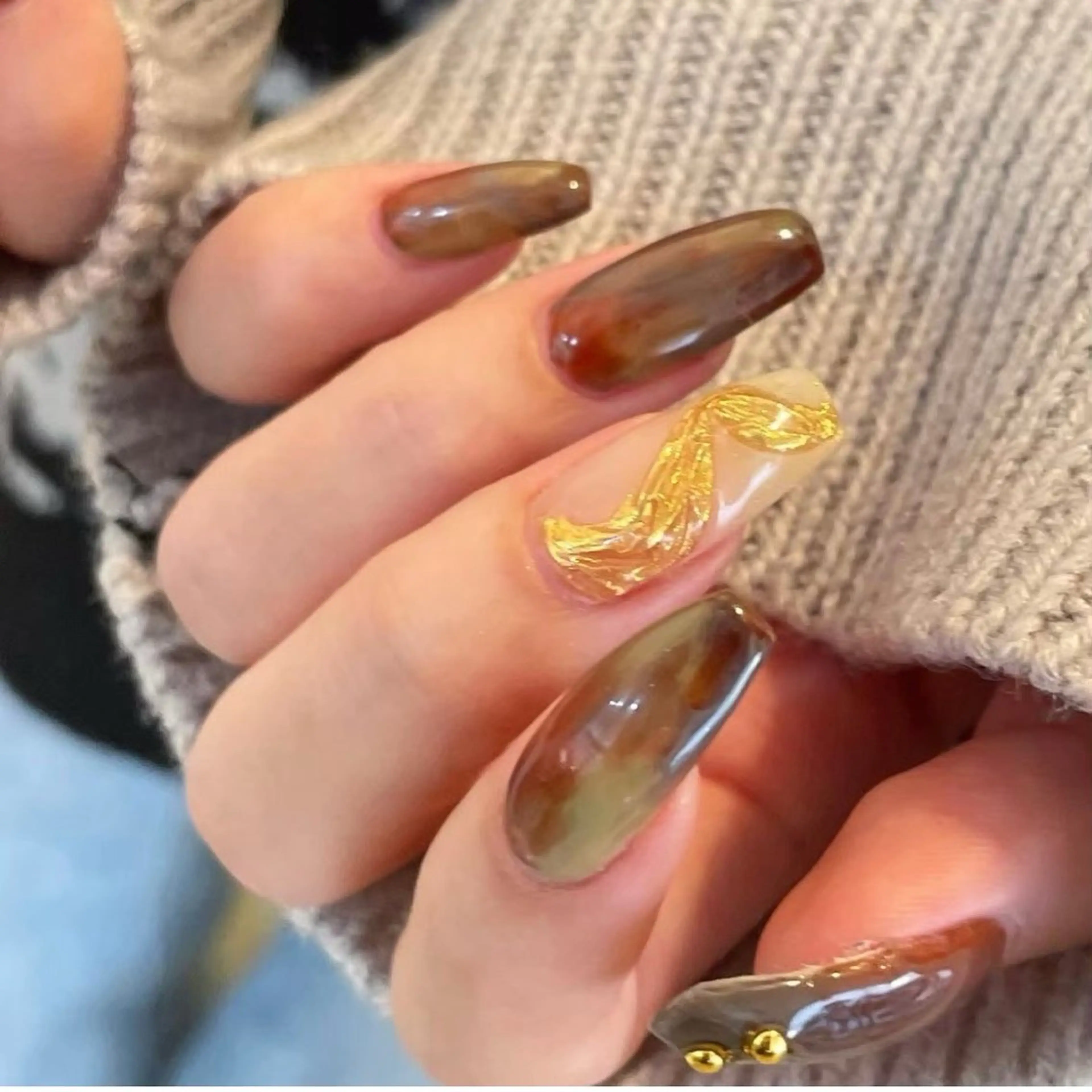 ネイル ハンドネイル フットネイル ASA nail / アート☀︎ニュアンスのネイルデザイン
