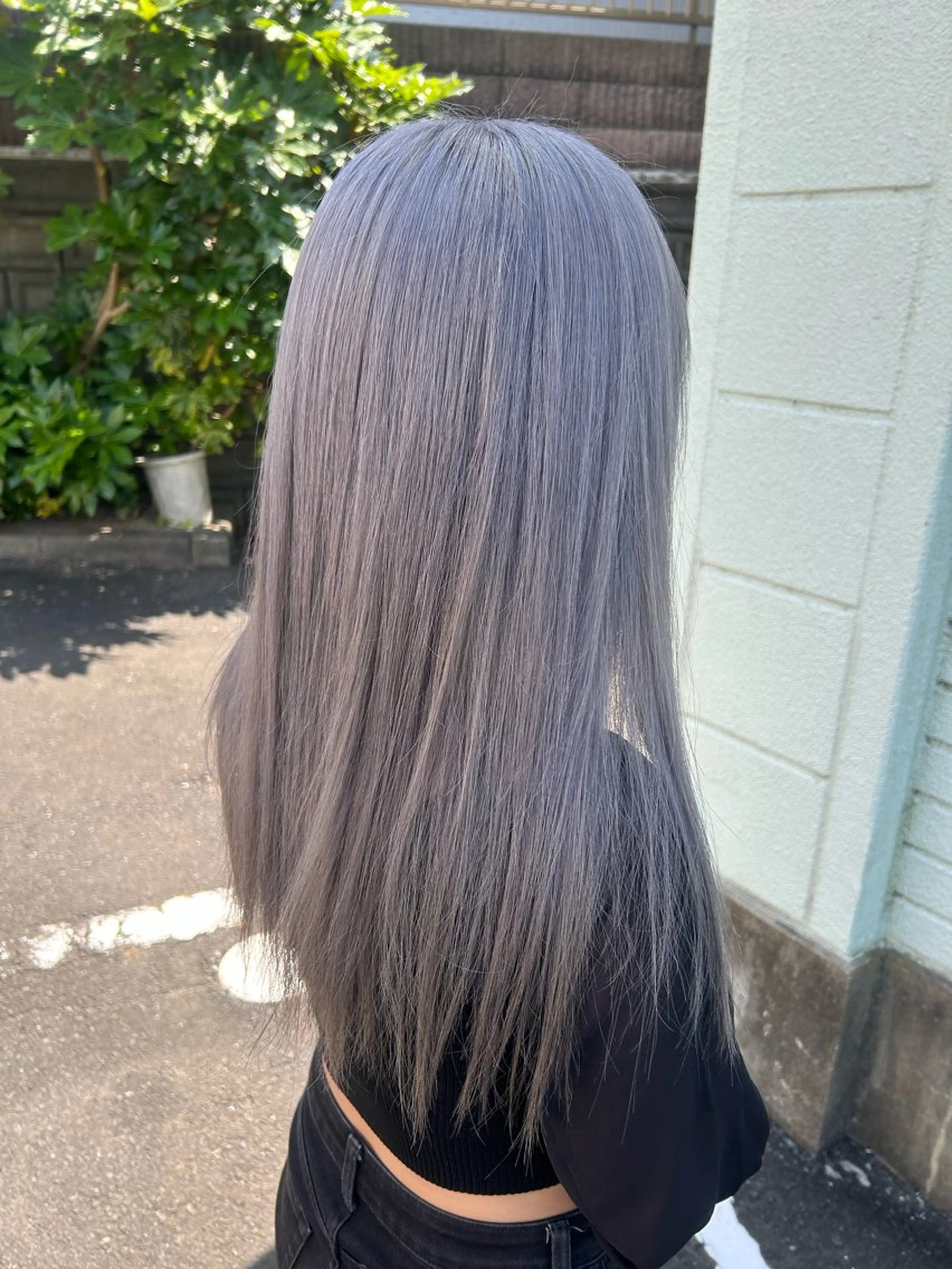 カラー ダブルスキルエクステ /羽エクステ白石宇由のヘアスタイル