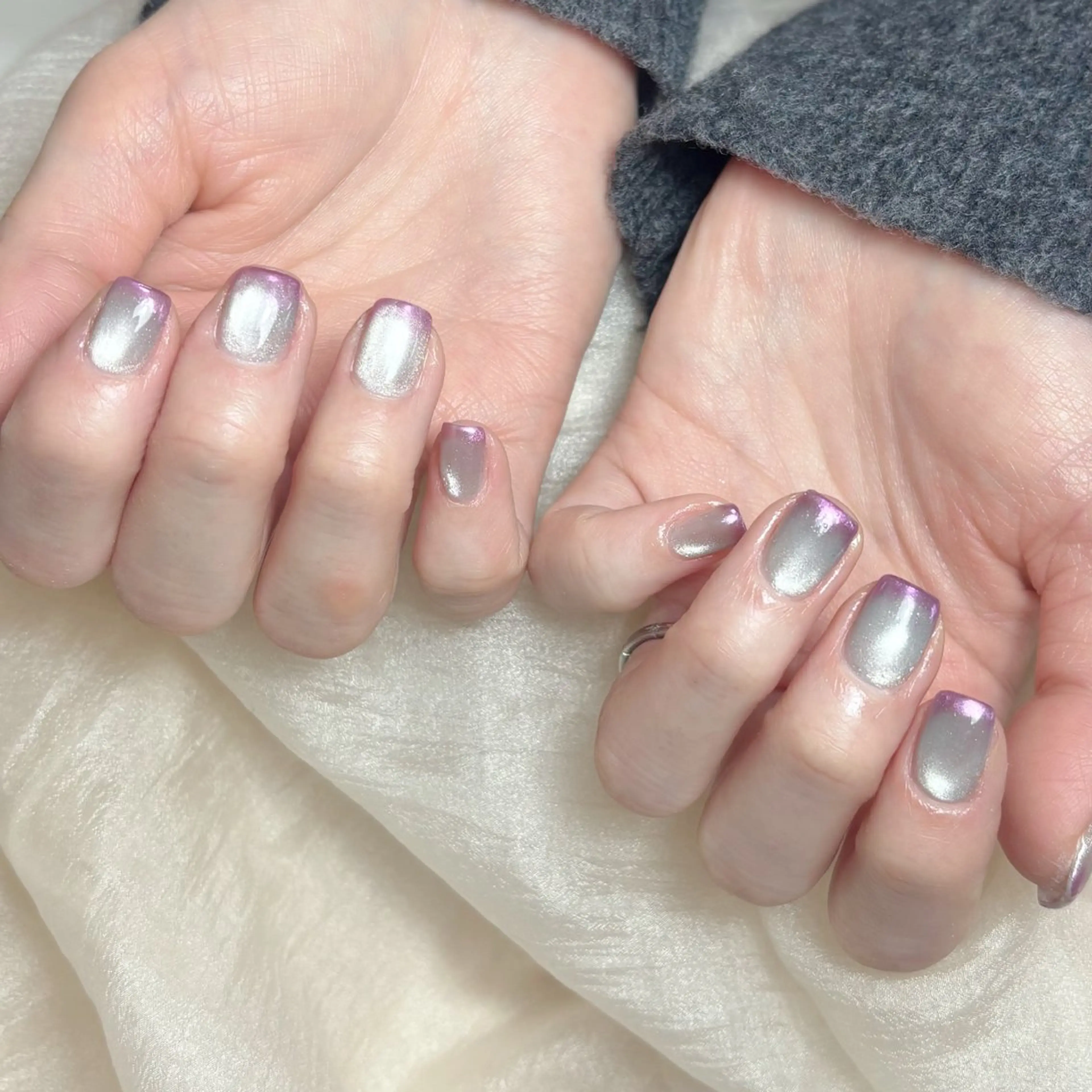 ネイル 持ち込み ニュアンスネイル ハンドネイル Ti miのネイルデザイン