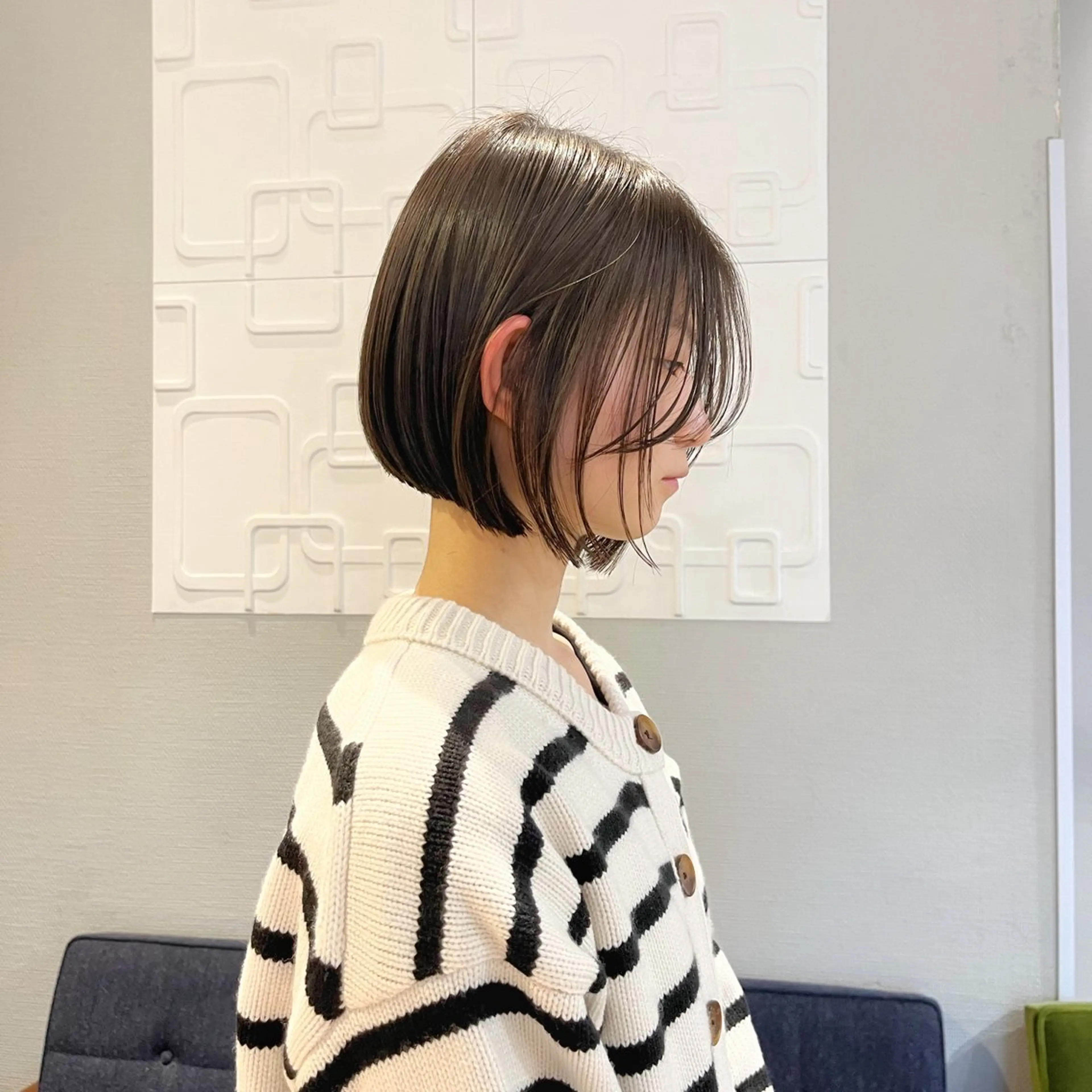 ミディアム かわい りほのヘアスタイル